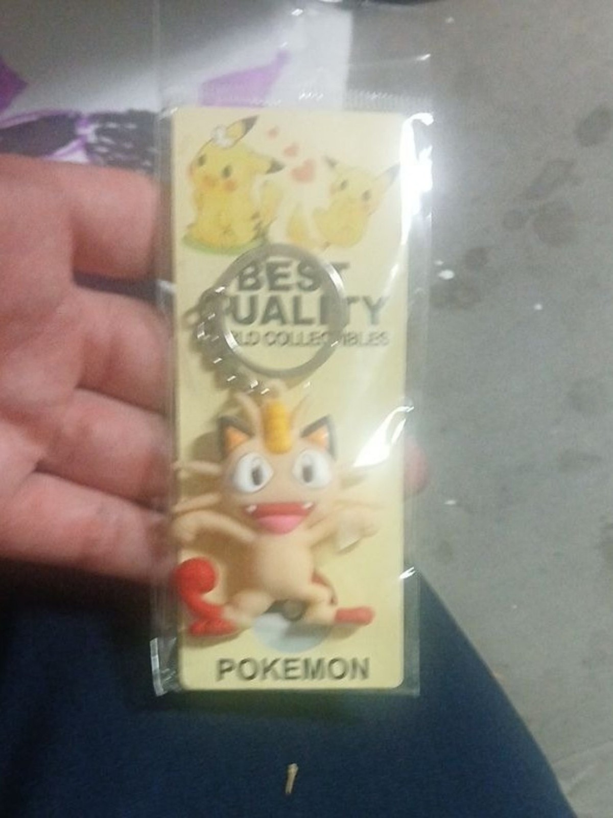 Pokemon Vintage Meowth Pokeball Keychain New 1999 Basic Fun 755-0 #52 Pokemon Vintage Meowth Pokeball Keychain New 1999 Basic Fun 755-0 #52