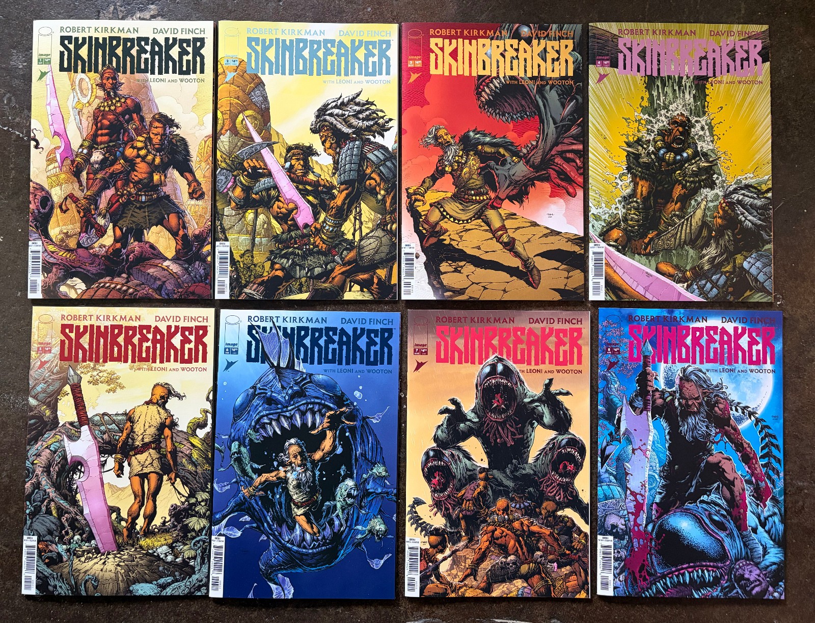 Skinbreaker, 1 - 8, Robert Kirkman, David Finch, Image comics
