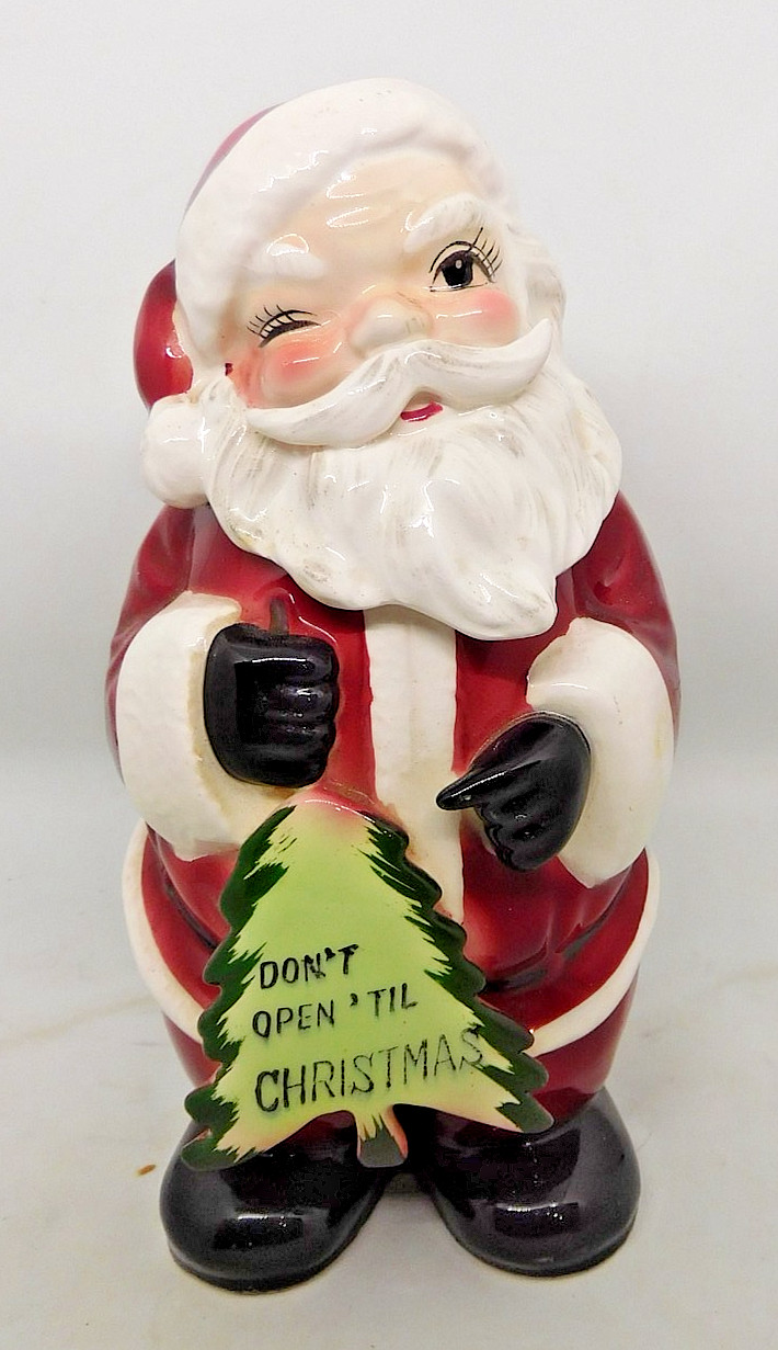 ARDALT Lenwile Santa Claus Ceramic Piggy Bank \