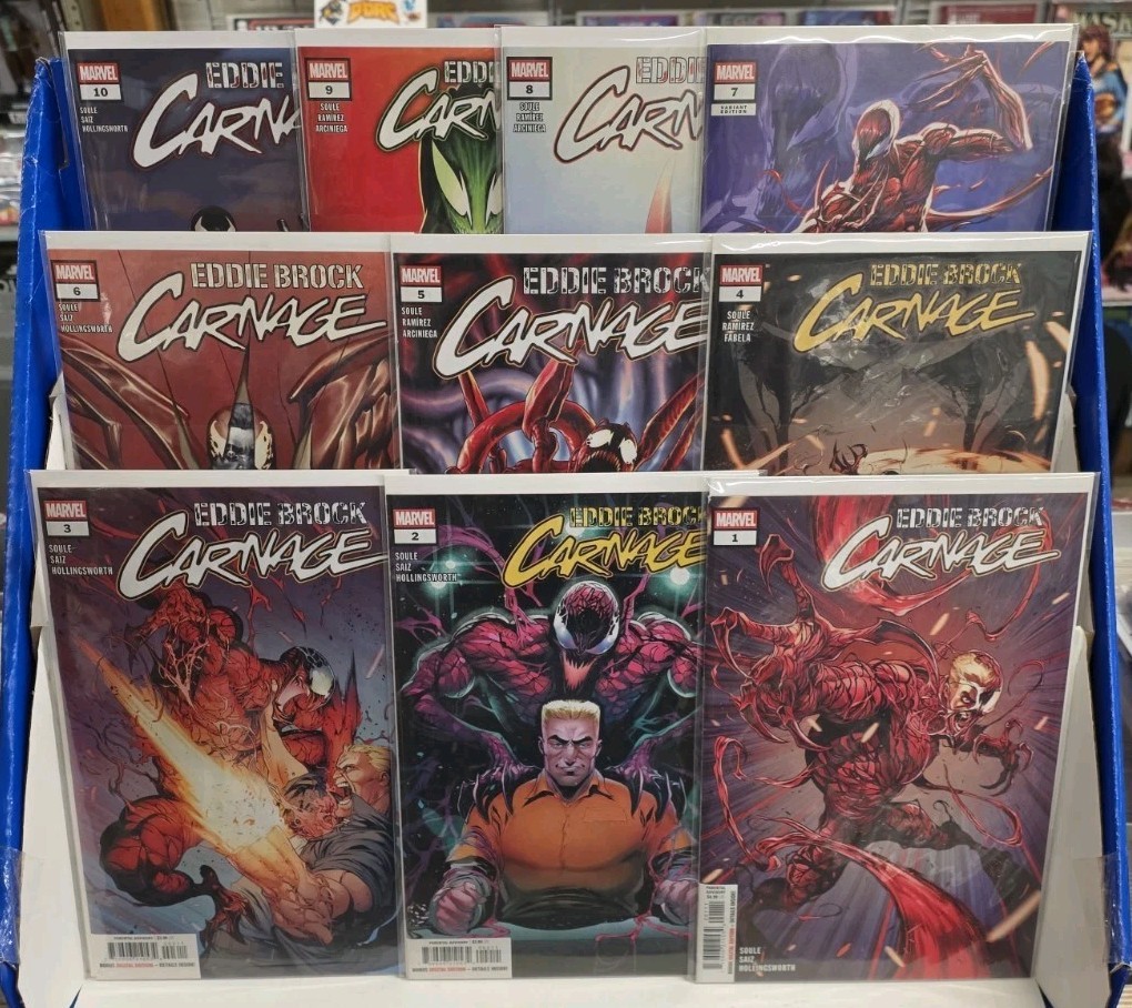 EDDIE BROCK CARNAGE #1-10 (MARVEL) COMPLETE SET/ NM-/+
