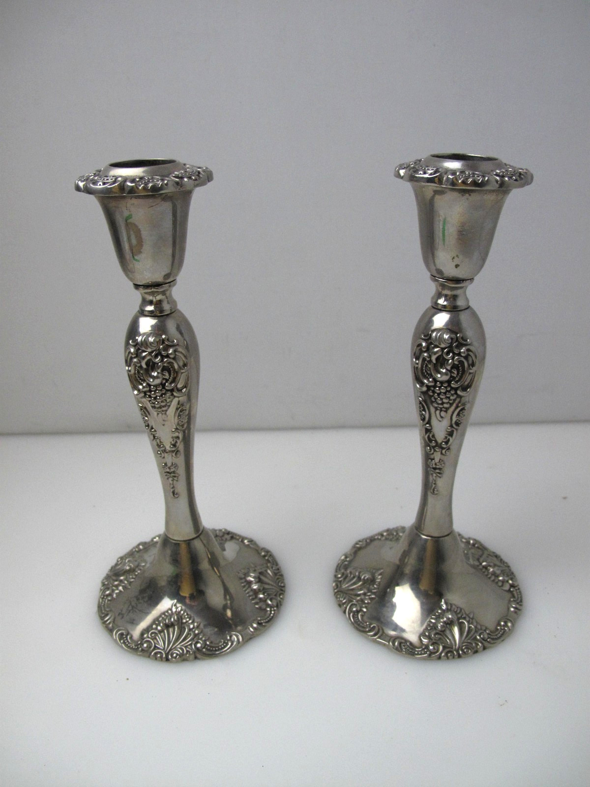 Vintage Pair of GODINGER Silver Art Co. 8\