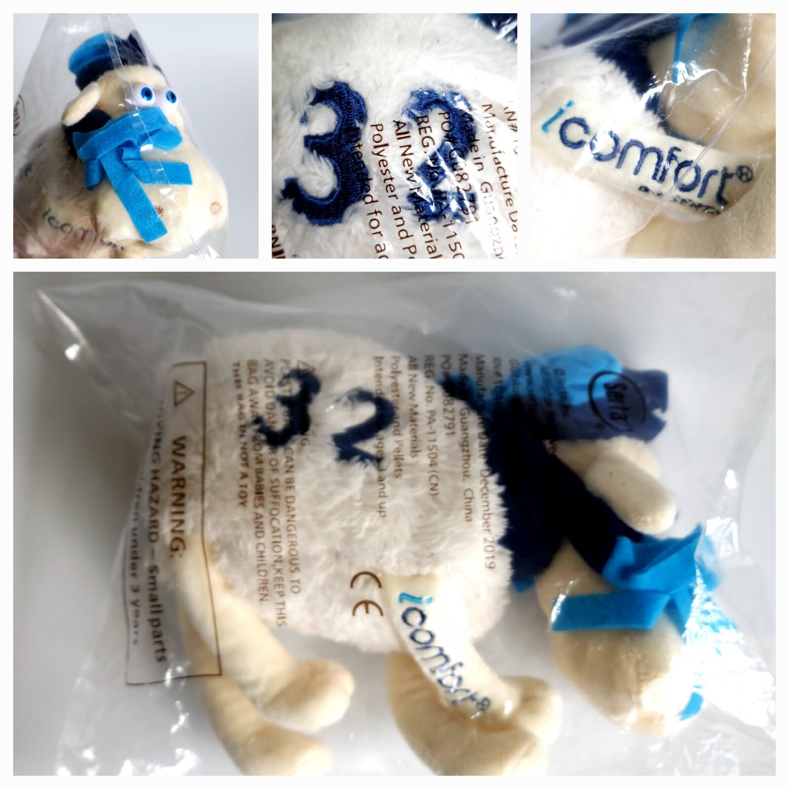 Serta Counting Sheep #32 Plush Stuffed Animal 8\