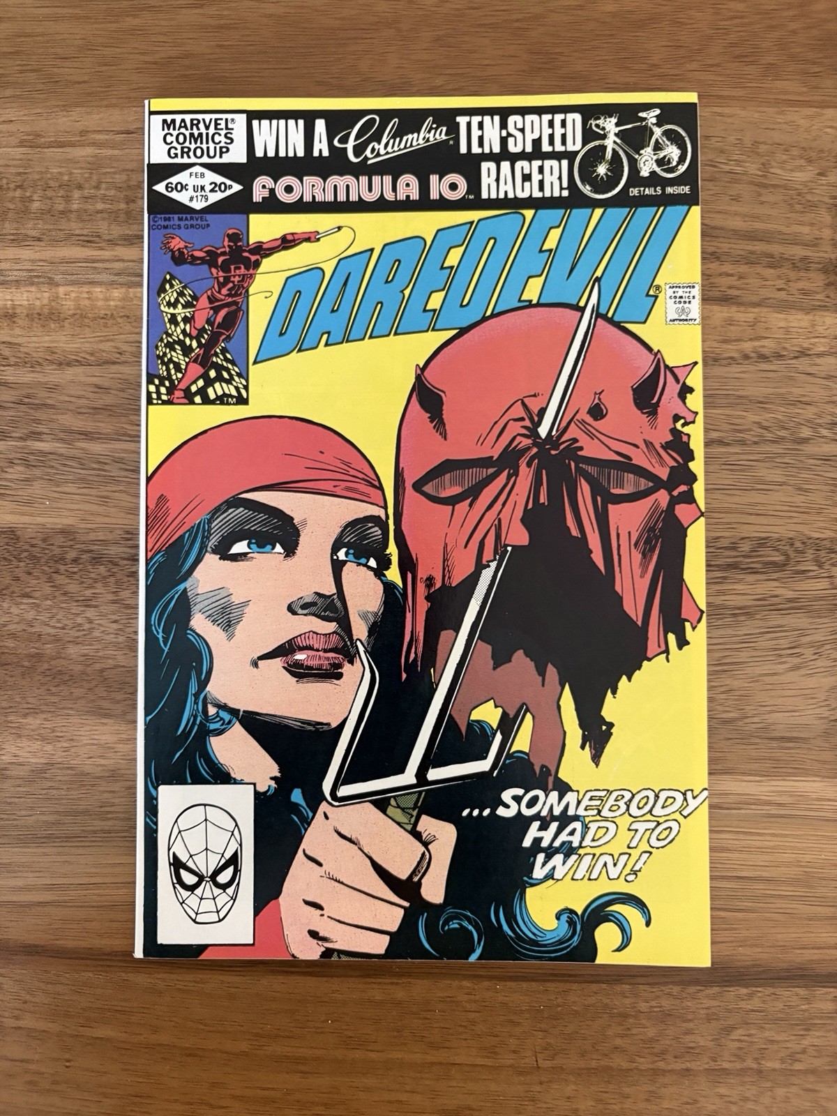 Daredevil #179 (1982) – Marvel – High-Grade Copy – Classic Bronze Age