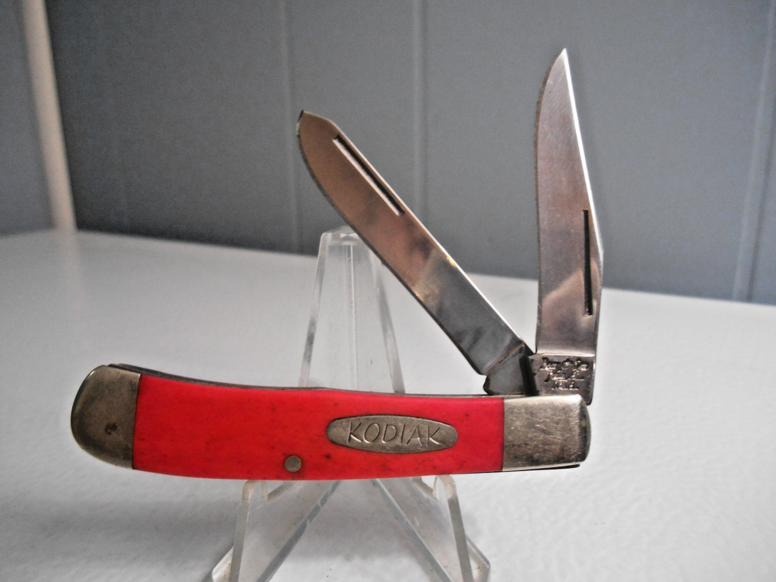 VINTAGE BEAR & SON J\'VILLE ALA. USA KODIAK 2 BLADE POCKET KNIFE