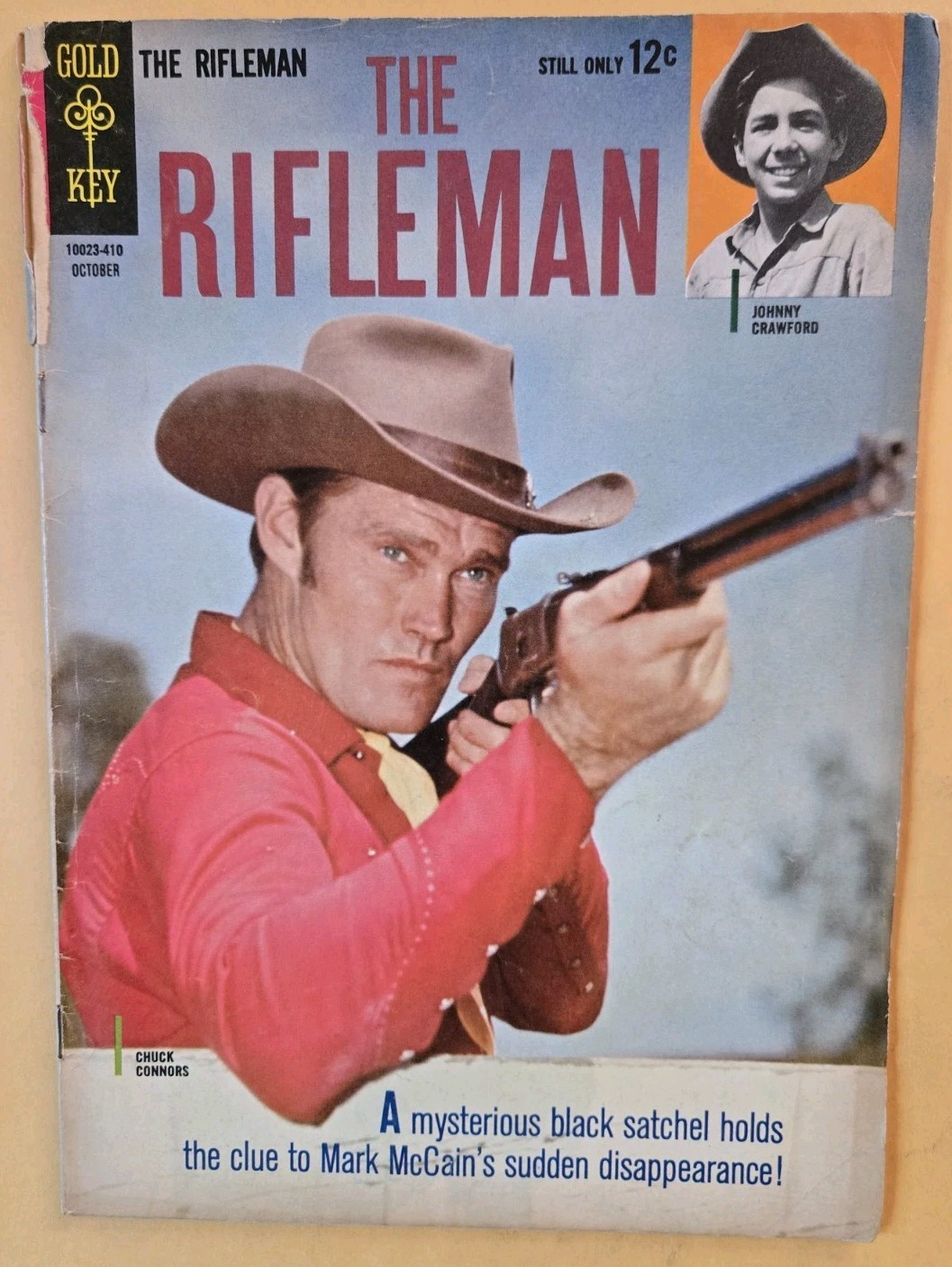 The Rifleman #20 G+ (2.5) Gold Key 10/64