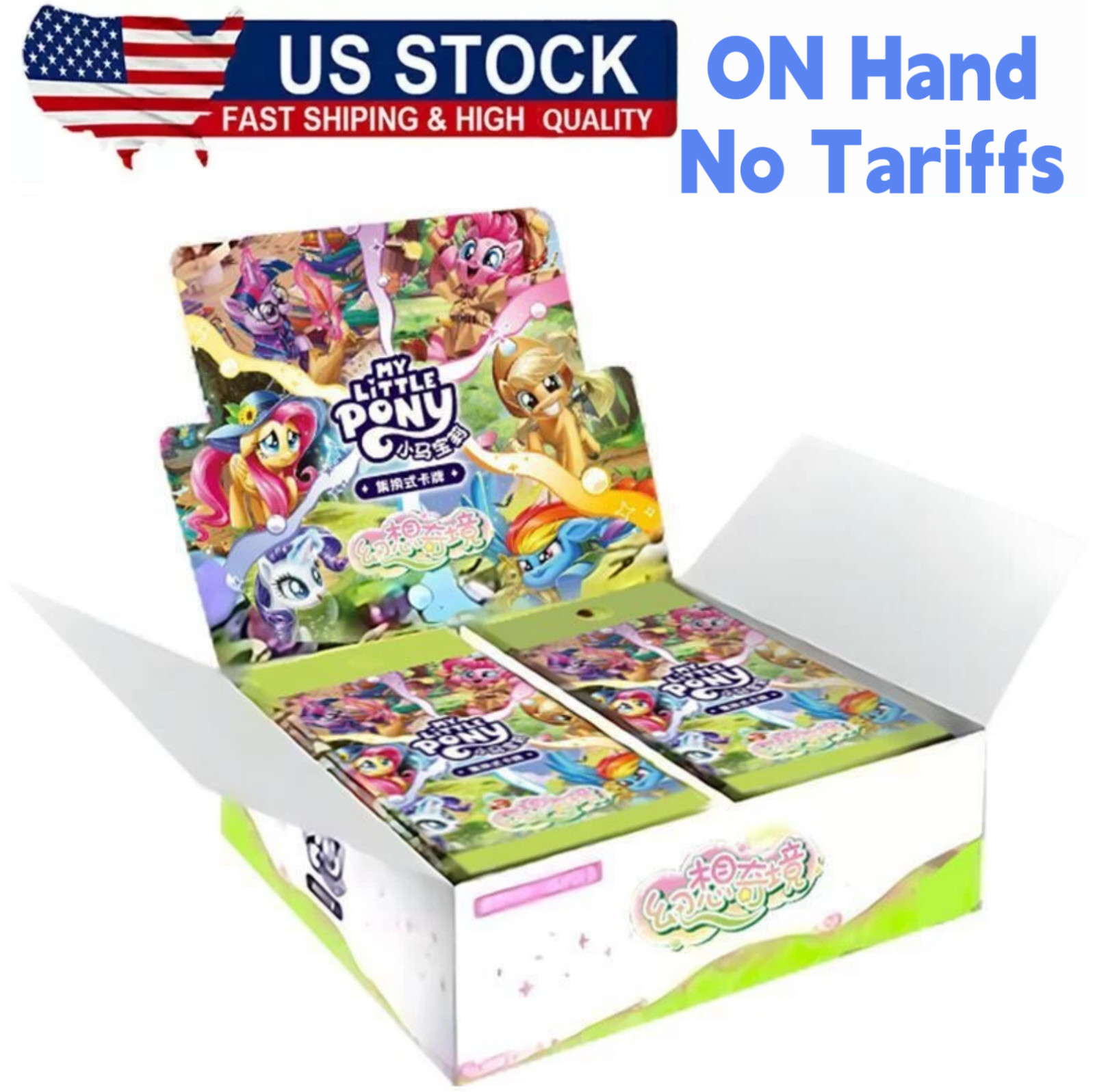 Kayou Hasbro My Little Pony TCG Battle Cards Box Fantasy Wonderlands Chinese Ver