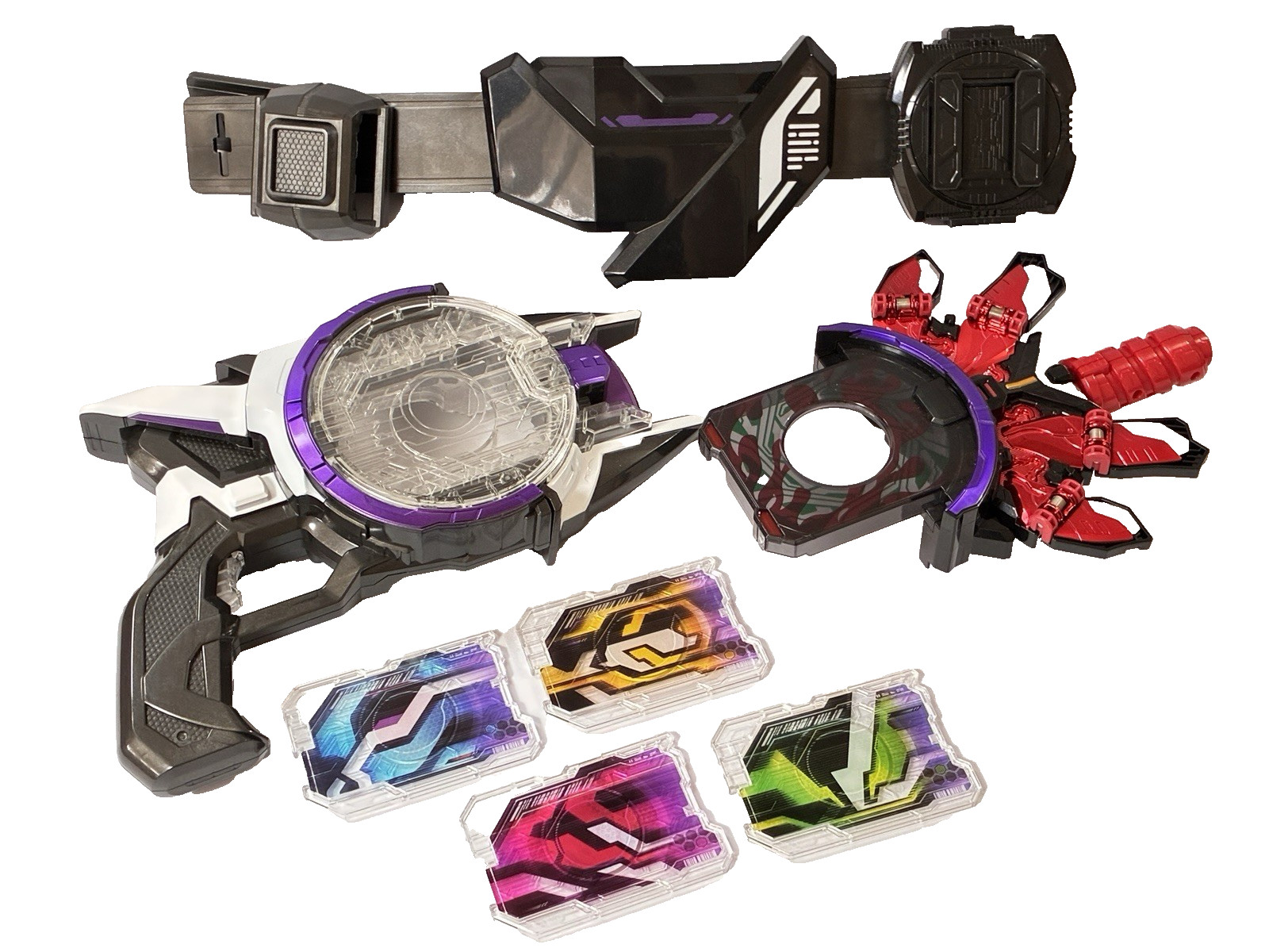 BANDAI DX Laser Raise Riser & Belt + Boost MarkII Raise Buckle Kamen Rider Geats