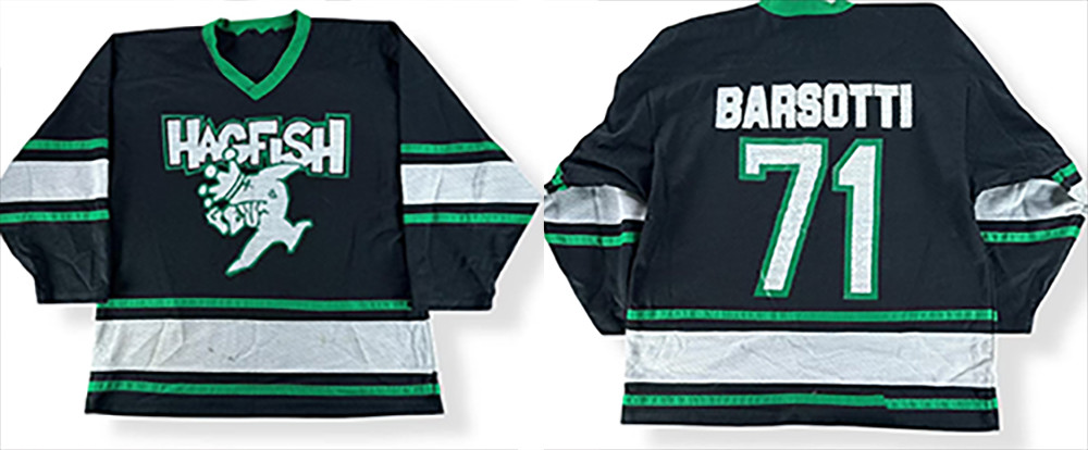 Hagfish band BARSOTTI 71 Hockey jersey All sizes UJS77