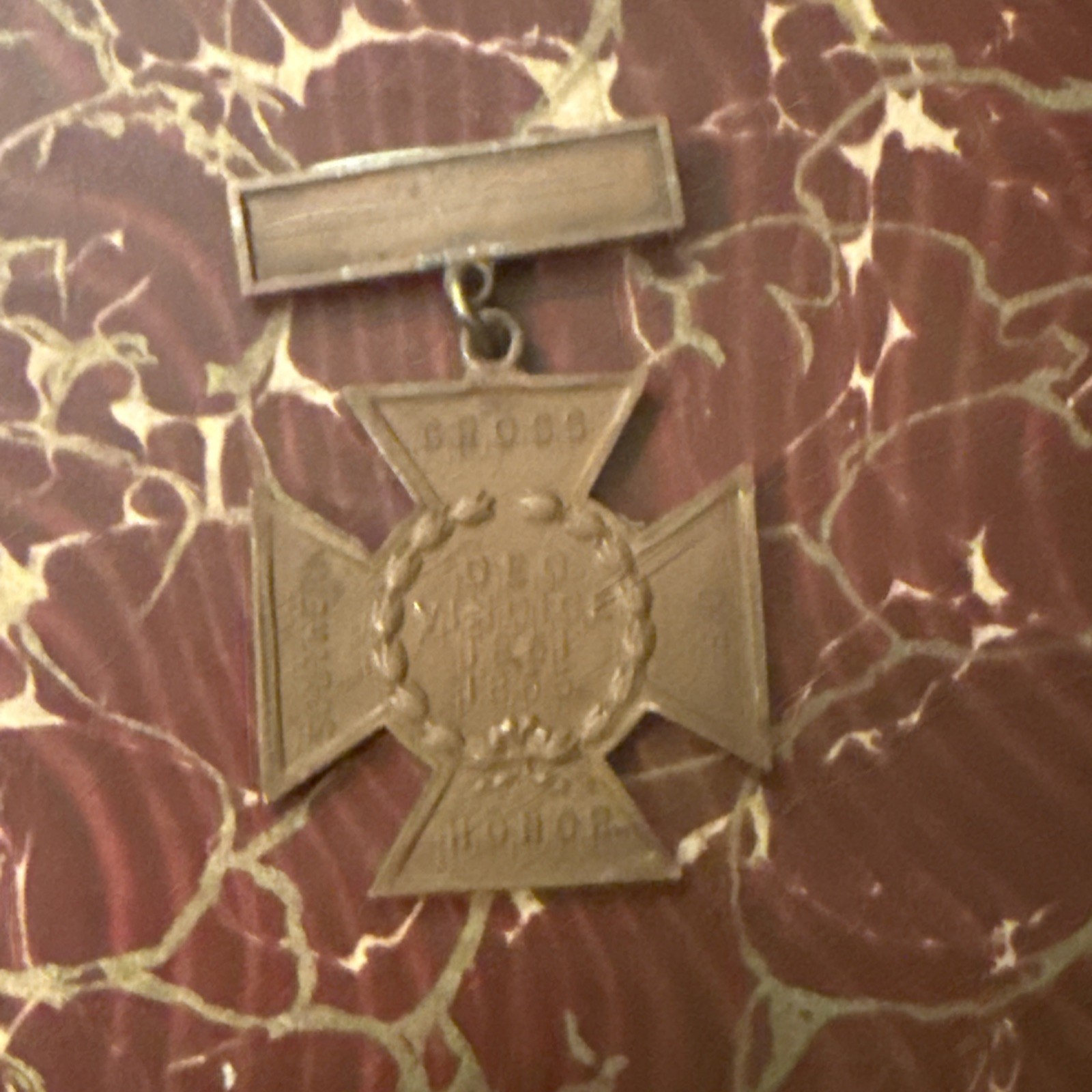 United Daughters of the Confederacy UCV Southern Cross of Honor Civil War Medal