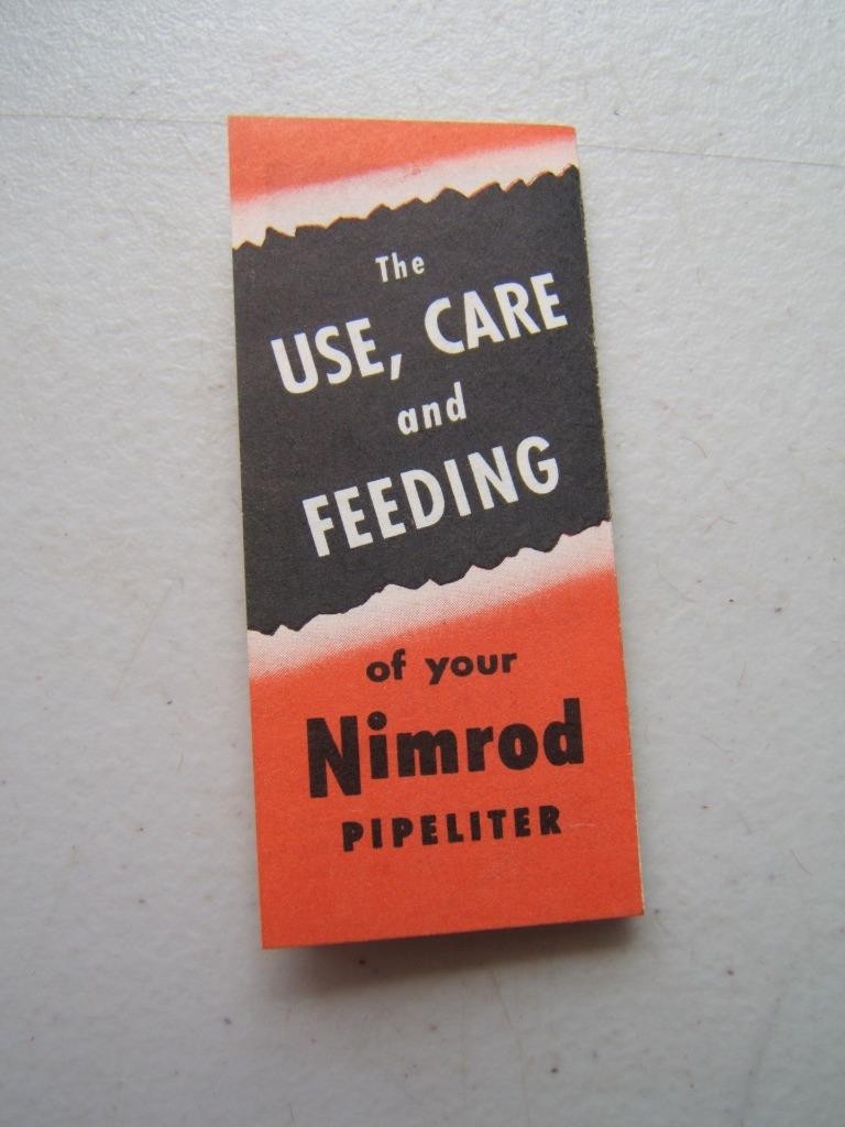 VINTAGE NIMROD PIPELITER DIRECTION PAPERS