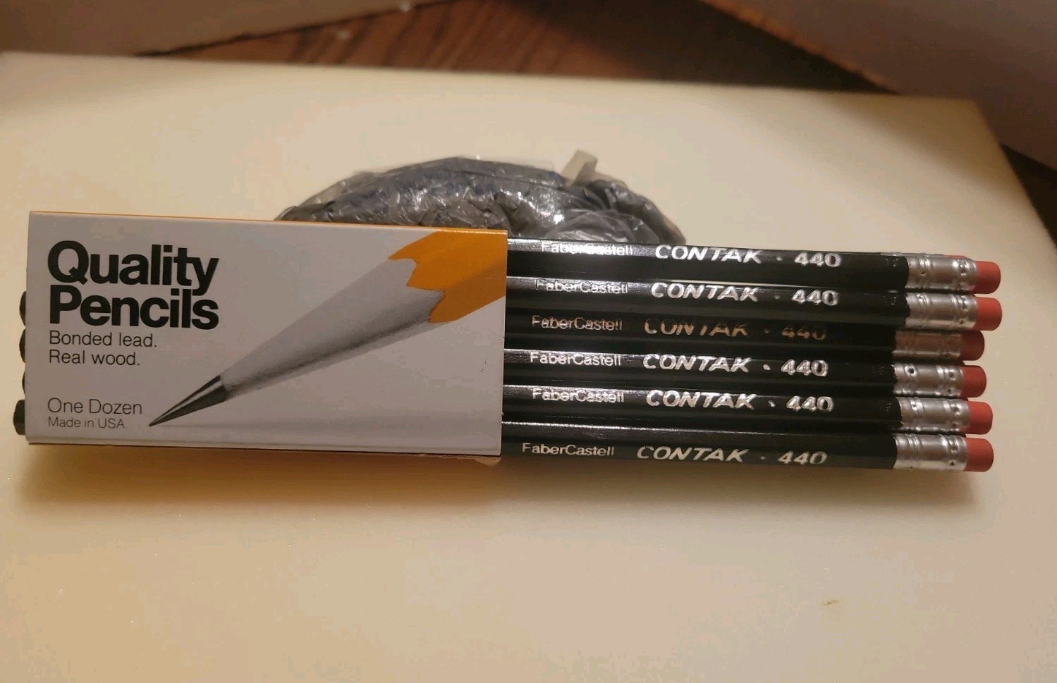 12 Vintage 1980s Faber Castell CONTAK 440 Electrographic Pencils Made In USA 12 Vintage 1980s Faber Castell CONTAK 440 Electrographic Pencils Made In USA