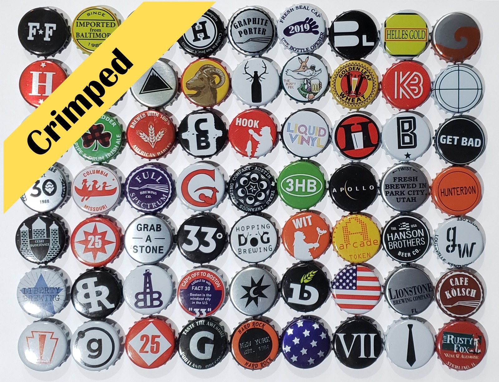 500 Beer Bottle Caps (((NO DENTS))) (((HUGE VARIETY)))