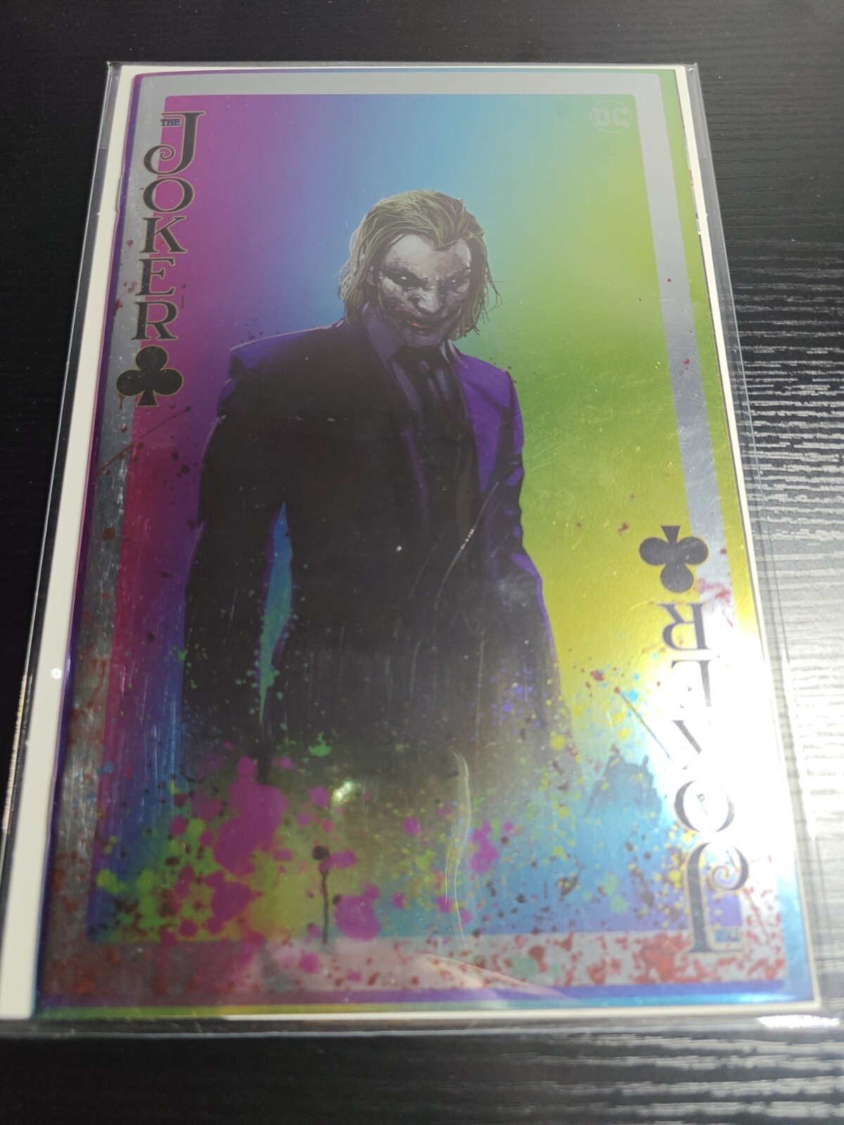Joker #1 Why So Serious? Clayton Crain Megacon 2024 Exclusive Foil Ltd 184of 500 Joker #1 Why So Serious? Clayton Crain Megacon 2024 Exclusive Foil Ltd 184of 500