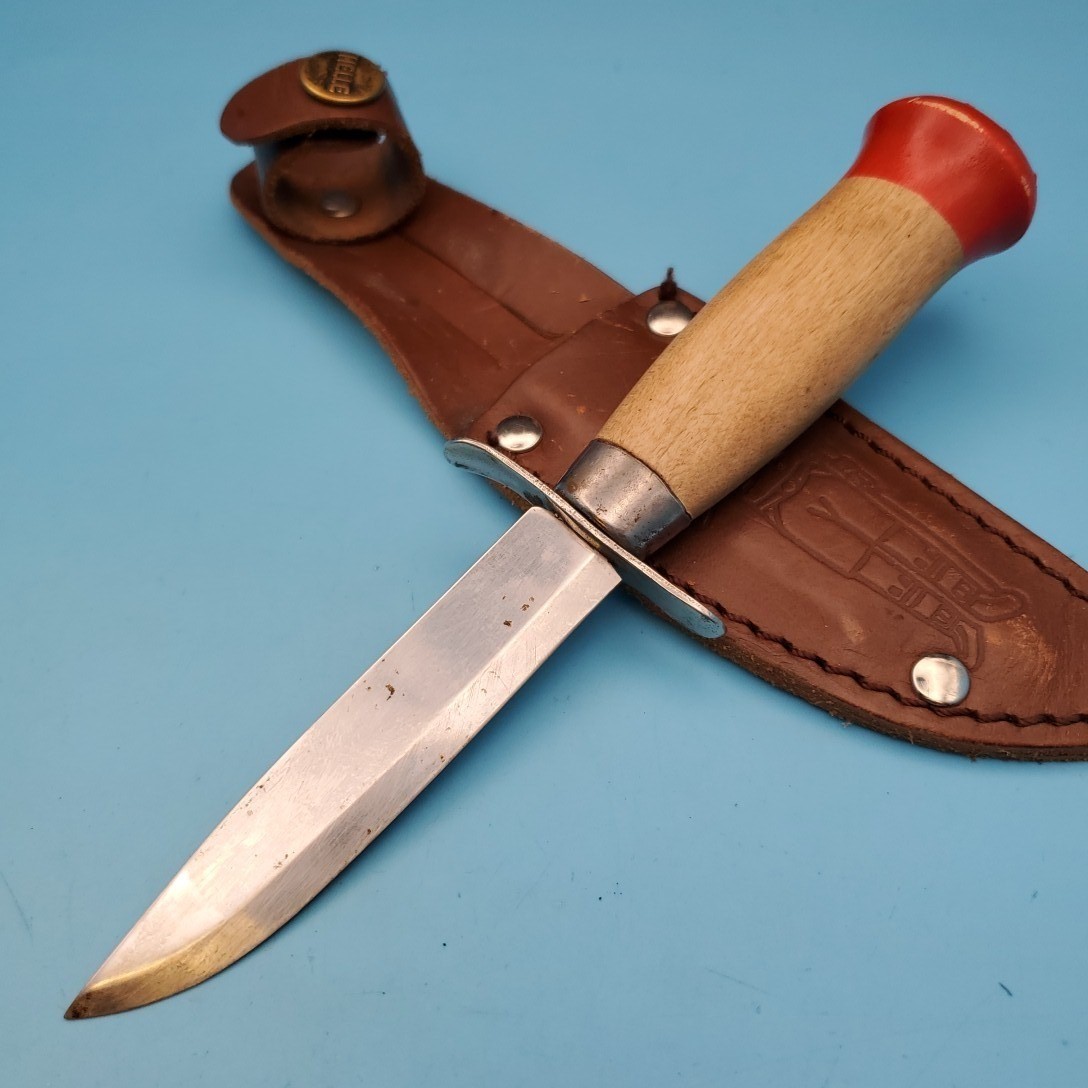 Vintage Helle Norway Fixed Blade Knife 7\