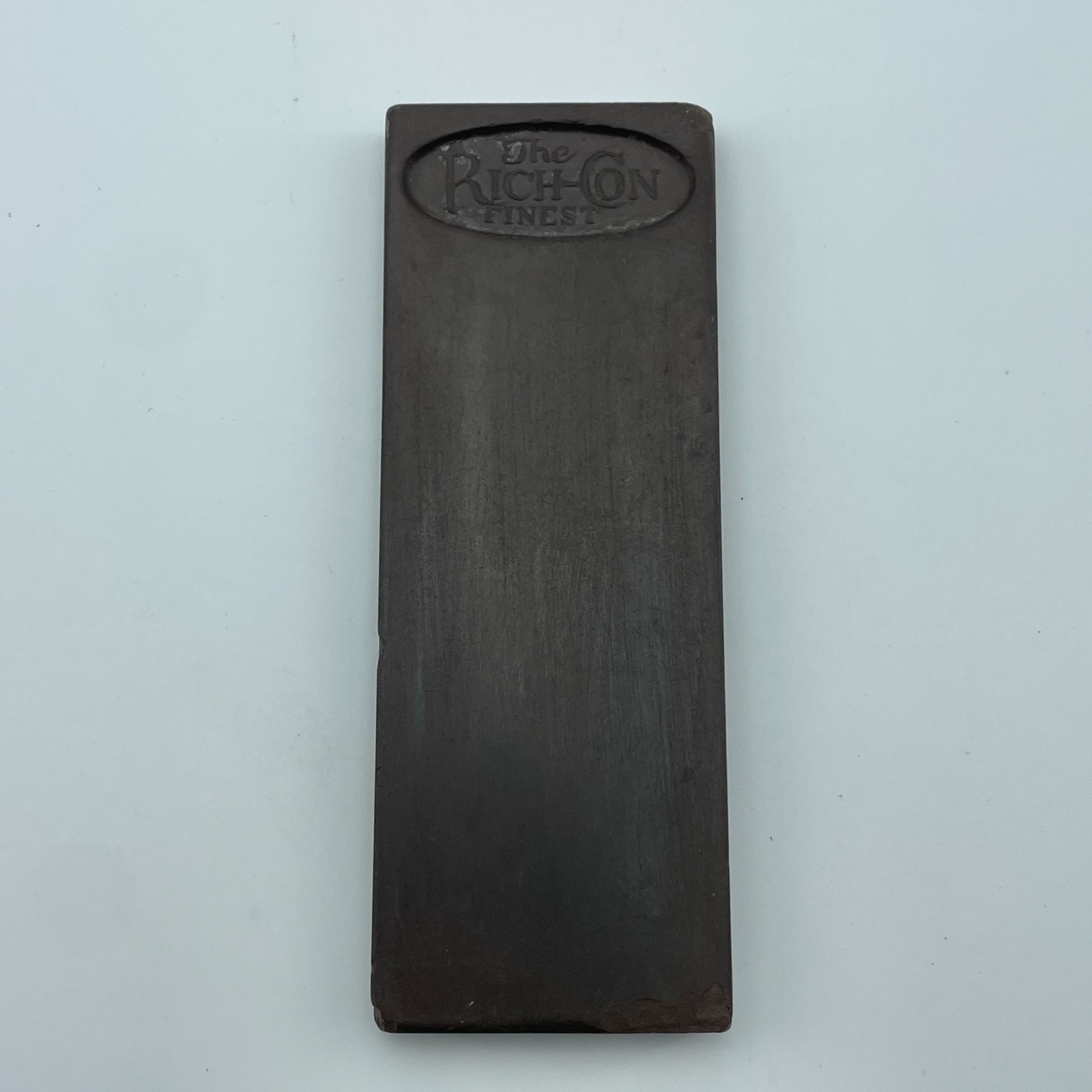 RICH-CON Finest Vintage Barber Razor Hone Sharpening Whetstone Oilstone 5.5x2