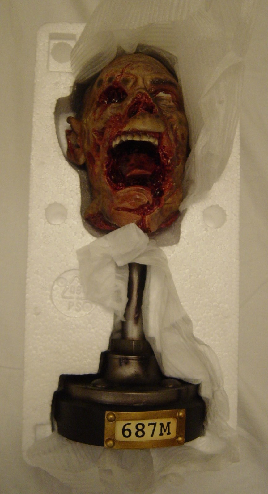 RARE SIDESHOW THE DEAD 687M BUST MINT PICK UP ONLY 