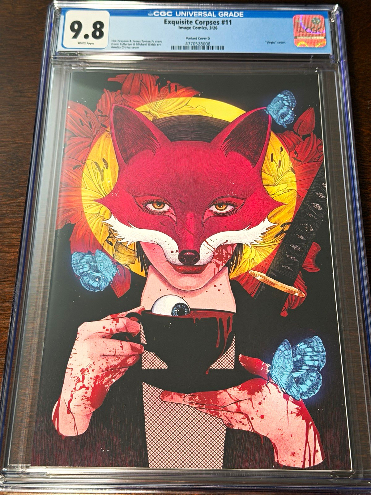 FREE SHIPPING Image Comics Exquisite Corpses #11 CGC 9.8 Virgin Exclusive FREE SHIPPING Image Comics Exquisite Corpses #11 CGC 9.8 Virgin Exclusive