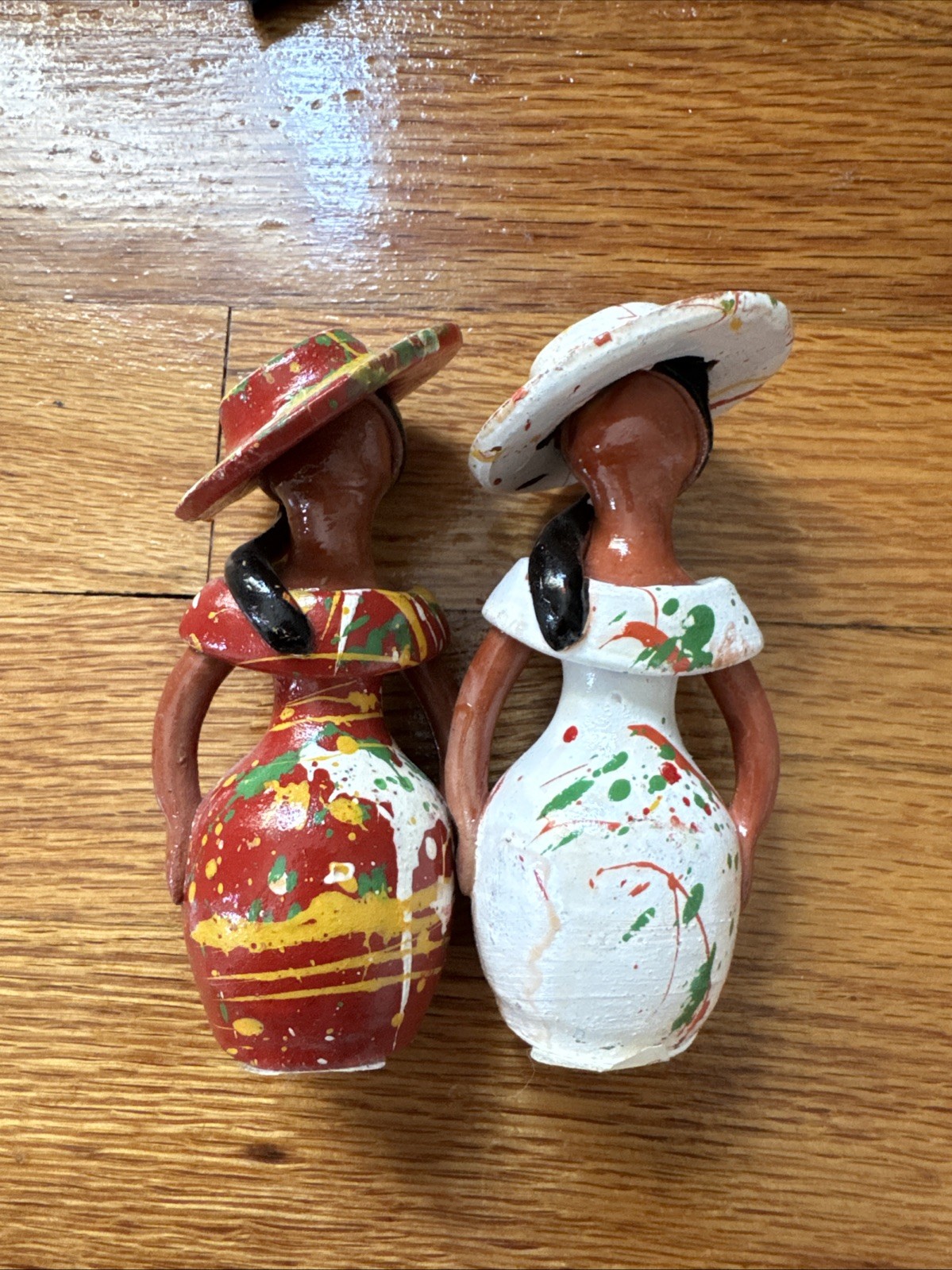 Two Beautiful Authentic Dominican Muñeca Limes.  5 Inches Tall