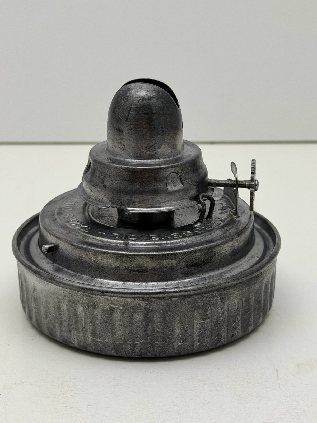 Original Dietz Vesta Railroad Lantern Fuel Fount Tank And Burner