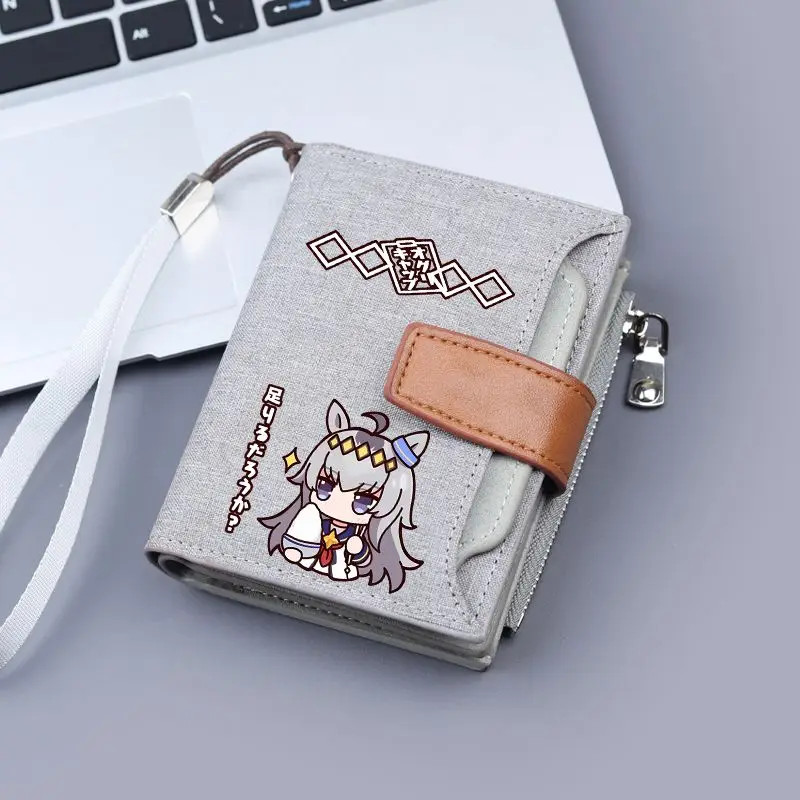 Umamusume: Pretty Derby Oguri Cap Coin Purse Transit Card Pack Portable Wallet Umamusume: Pretty Derby Oguri Cap Coin Purse Transit Card Pack Portable Wallet