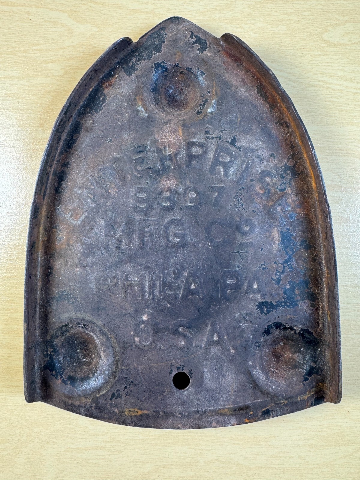 Antique Sad Iron Trivet - Enterprise Manufacturing Co. - No. 8397