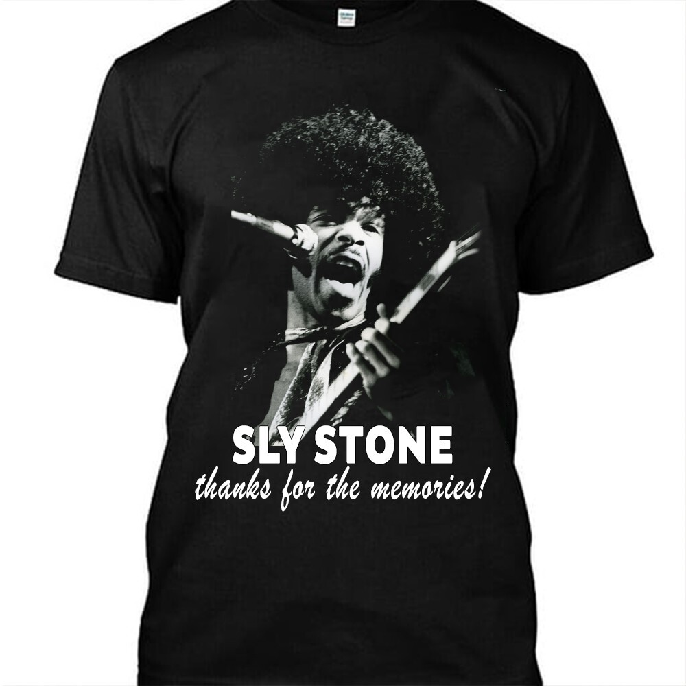 Vintage Sly Stone Sly & The Family Stone Gift For Fans Men S-235XL Tee 11D896