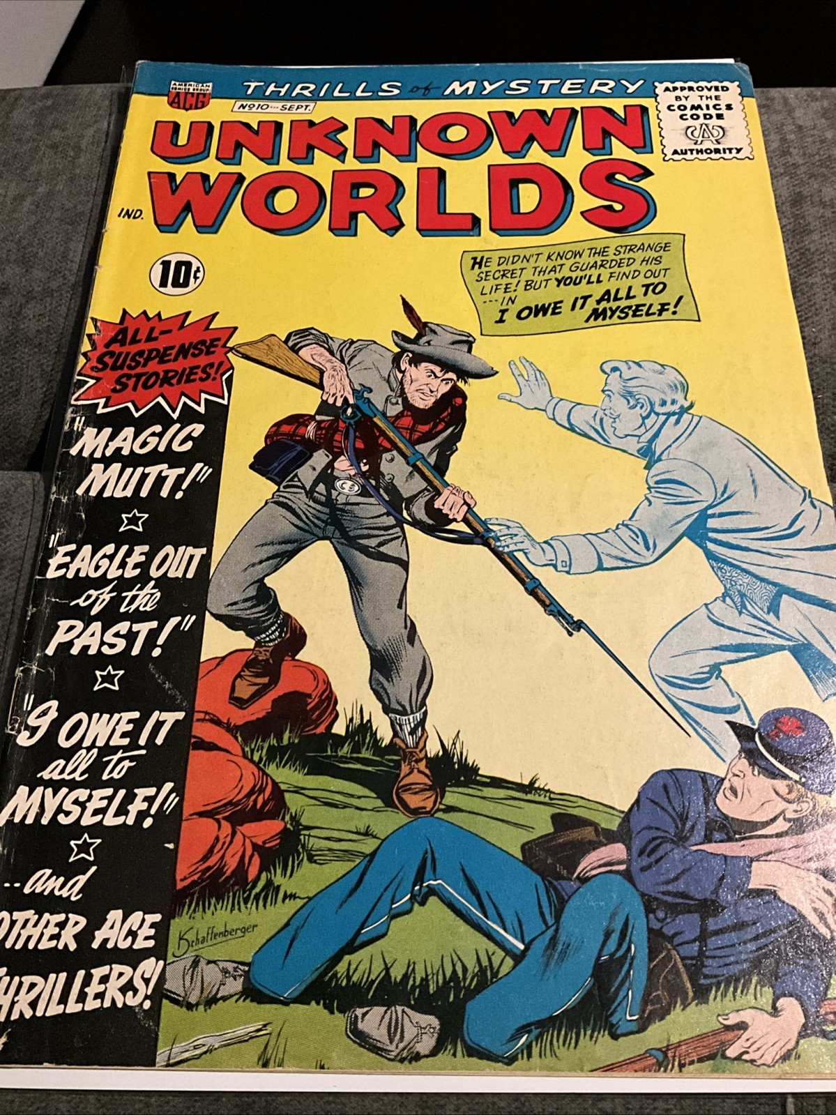 Unknown Worlds # 10 ACG Comics 1961