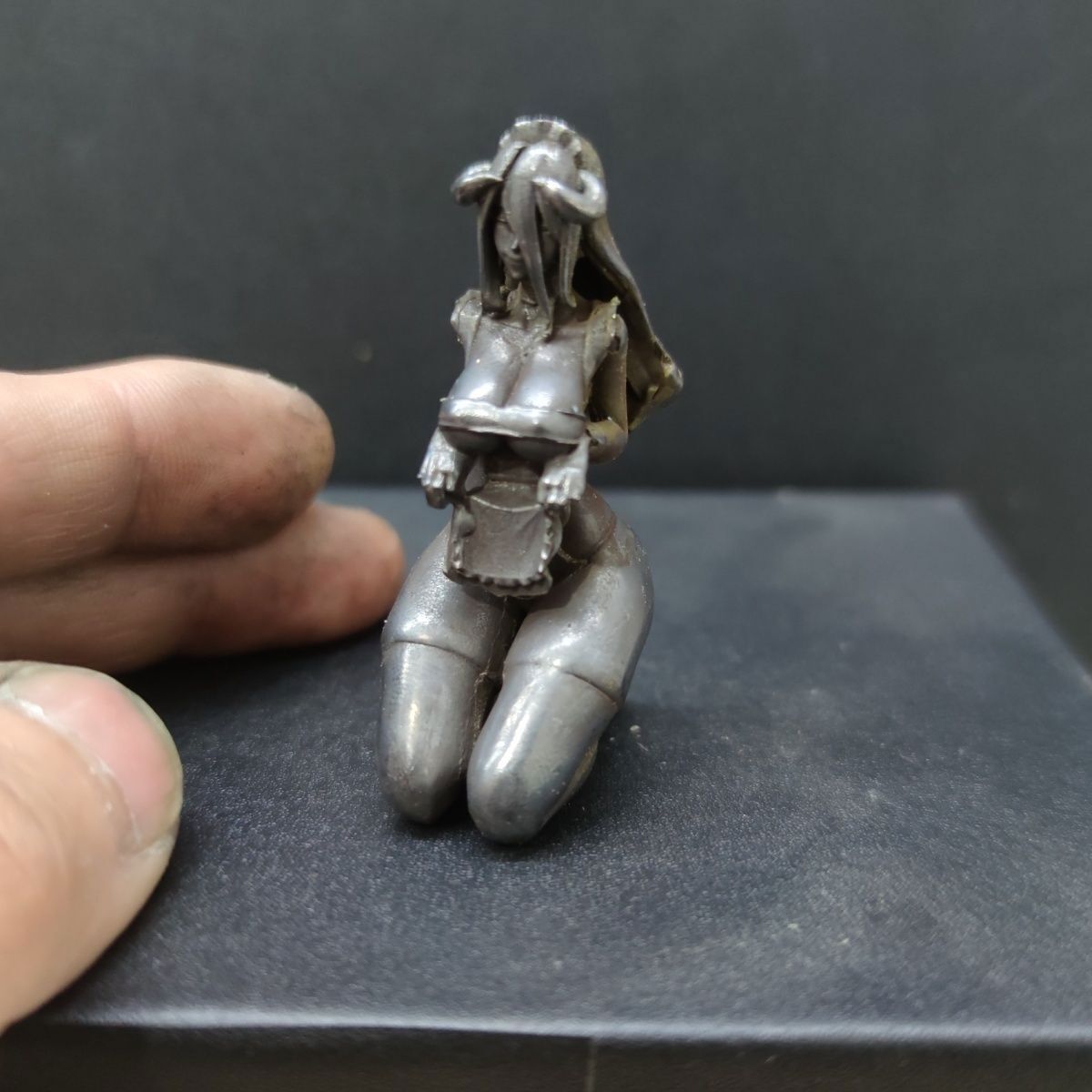 Pure Copper Doctored Black Maid Swimsuit Erotic Statue Body Art Hand-Me-Downs Pure Copper Doctored Black Maid Swimsuit Erotic Statue Body Art Hand-Me-Downs