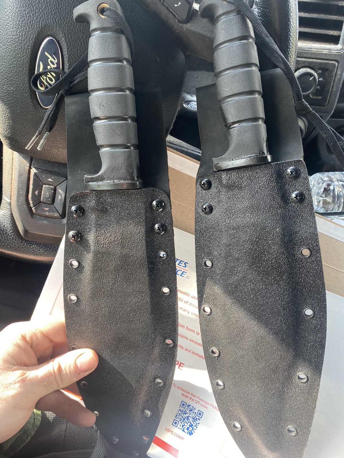ontario marine raider bowie kydex sheath only right or left handed
