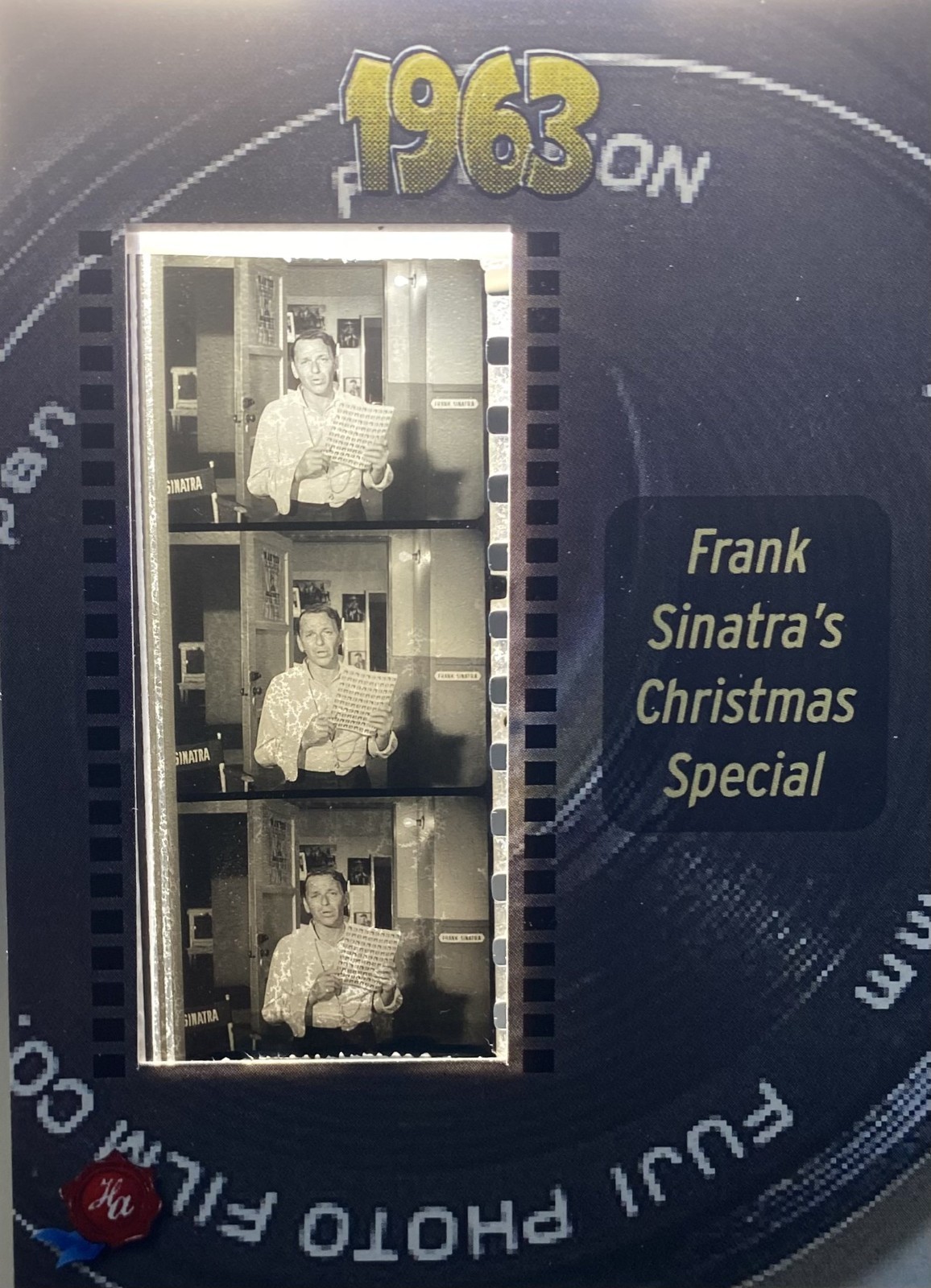 2026 Historic Autographs 1963 Authentic Film Clip Frank Sinatra FC6B /40
