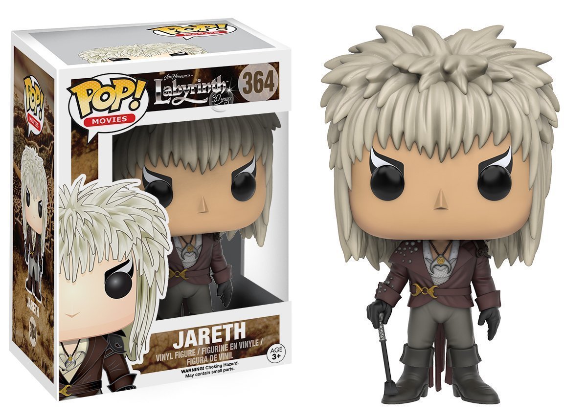 Funko POP Movies ~ JARETH (THE LABYRINTH) VINYL FIGURE ~ David Bowie