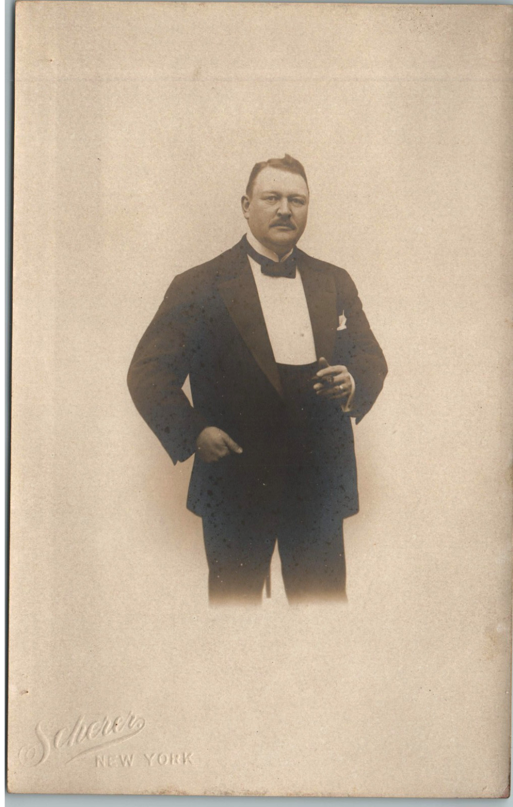 ???Edwin Albert Merritt Jr. New York Congressman 1912-14 Scherer Studio RPPC PC