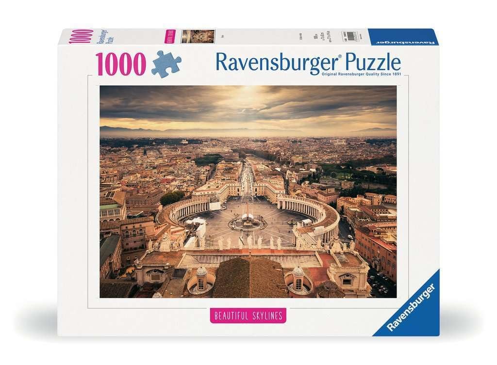 Ravensburger Beautiful Skylines - Rome - 1000 Piece Jigsaw Puzzle Timeless