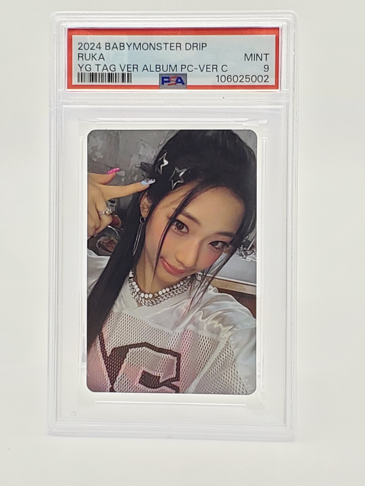 2024 Babymonster Drip Ruka Yg Tag Ver Album PC Ver C Psa 9