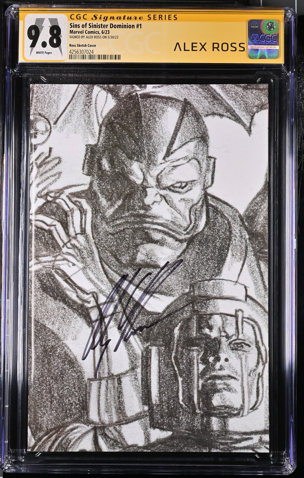 Sins of Sinister Dominion #1 - CGC 9.8 SS - SIGNED BY ALEX ROSS 1:100
