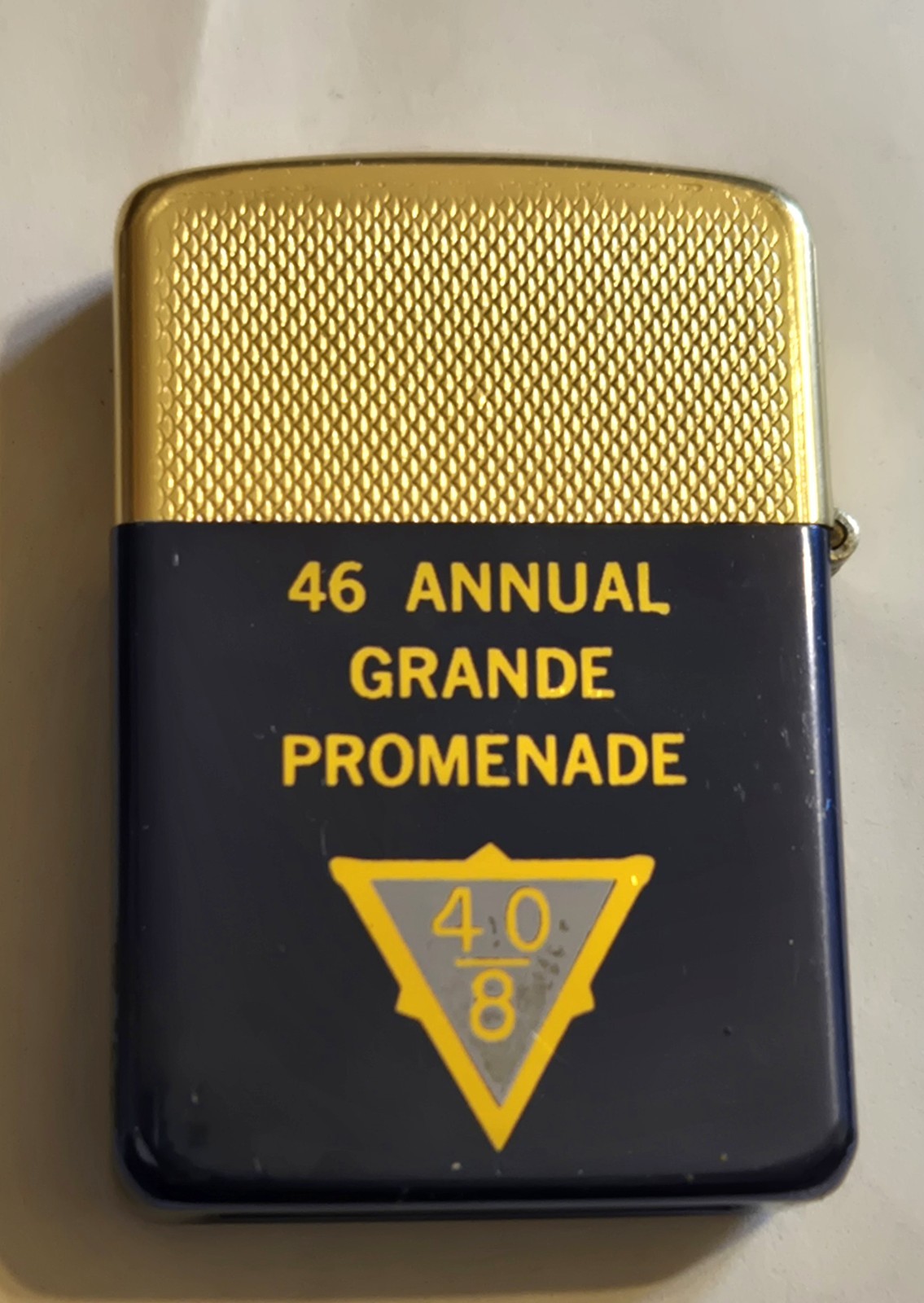 40 And  8  46 Grande Promenade D\' Illinois Springfield 1966 Park Lighter USA J10