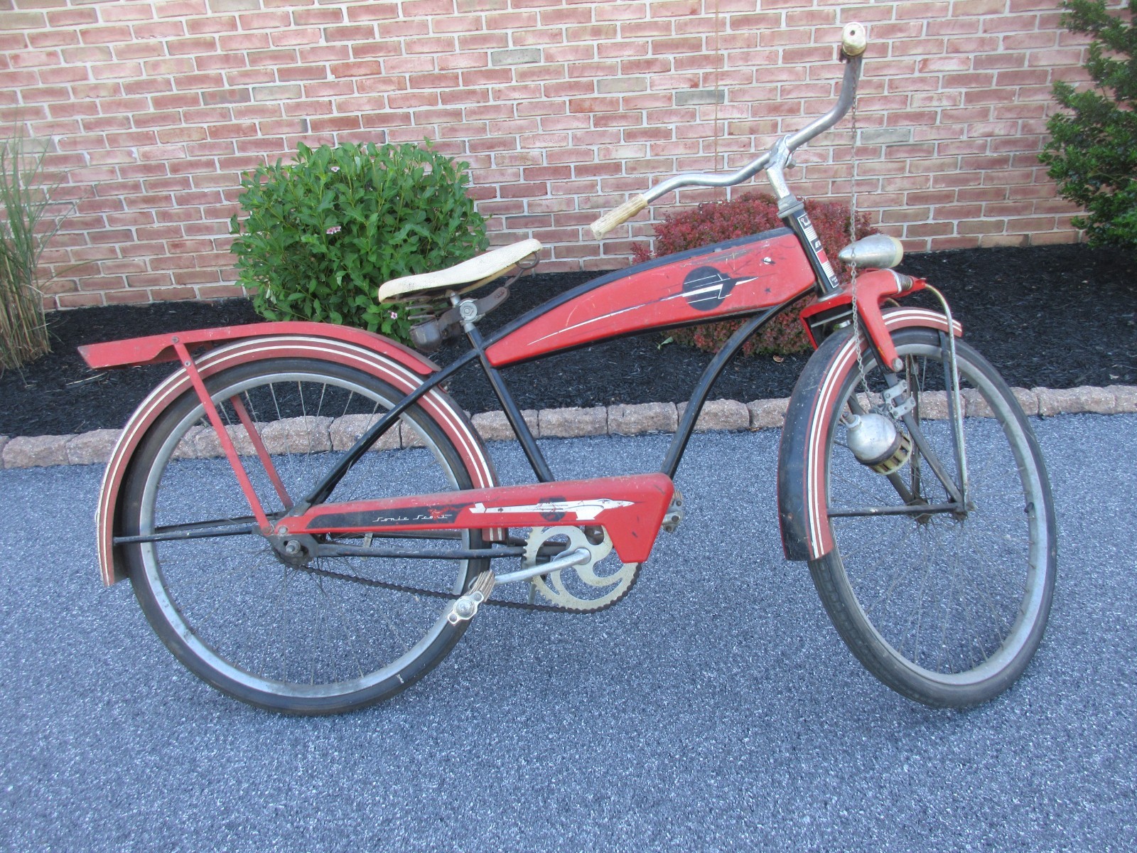 BARN FIND SURVIVOR BICYCLE EVANS COLSON SONIC SCOUT *ORIGINAL PAINT* MID 1950's