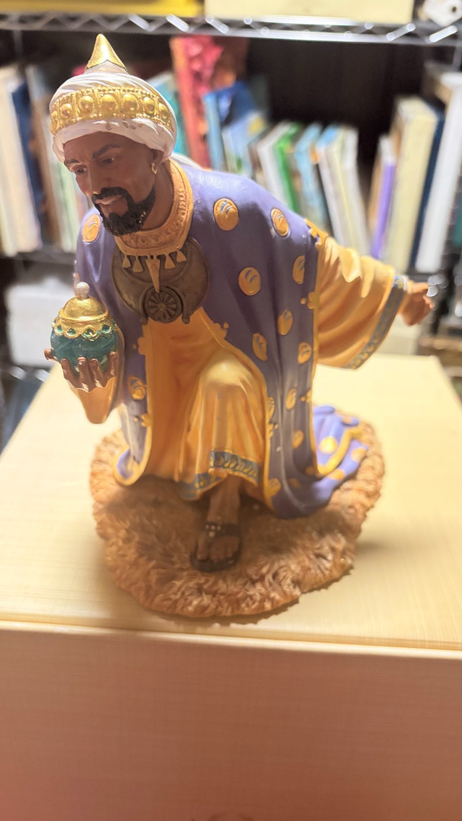 THOMAS BLACKSHEAR EBONY VISIONS~THE WISE MAN FIGURINE/STATUE 