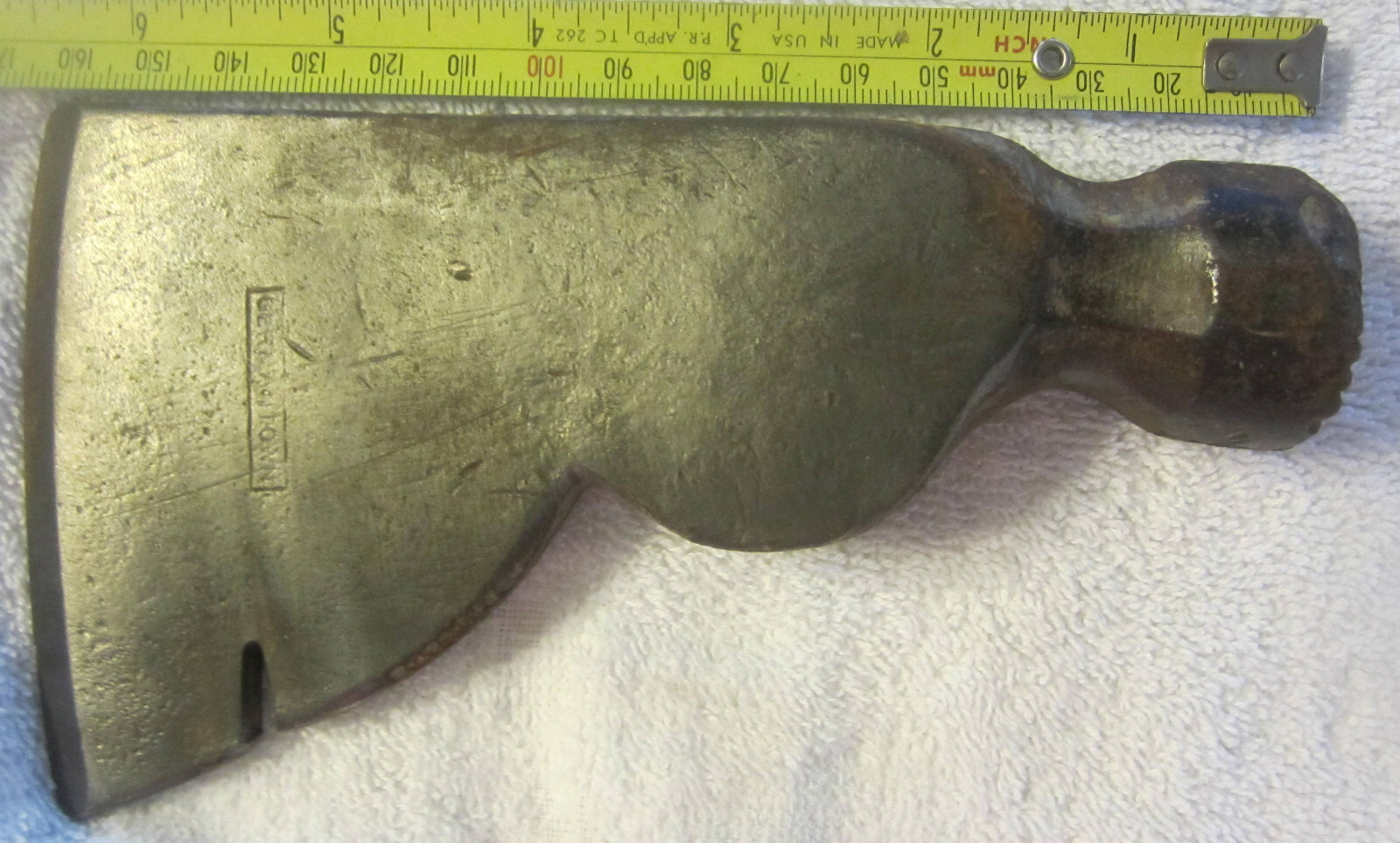 1 lb, 13 oz hammer ax axe Carpenters Hatchet GERMANTOWN,no handle tool VTG