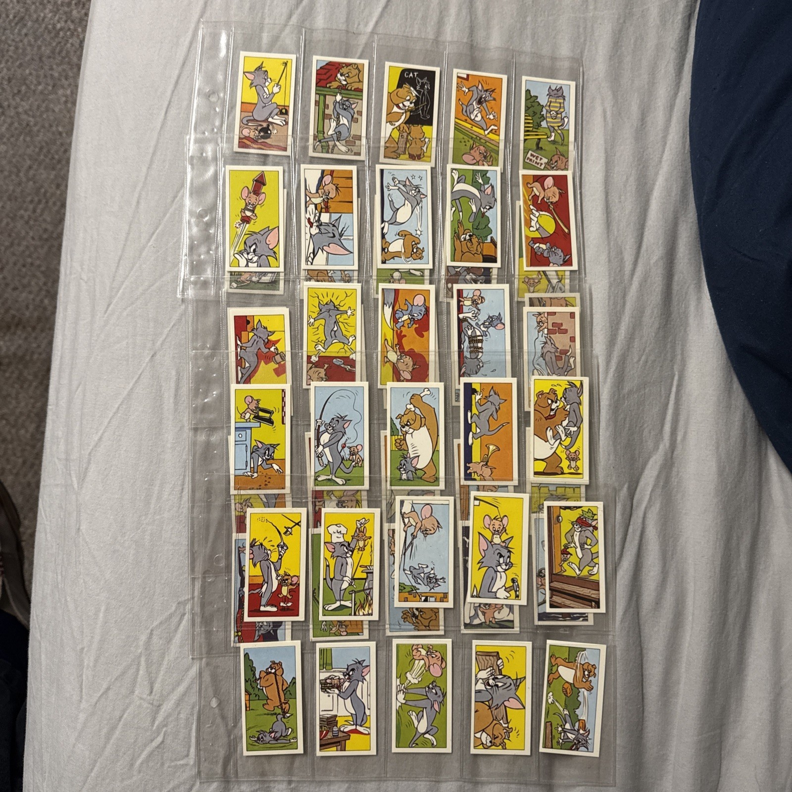 1971 BARRATT & CO. LTD TOM & JERRY Complete set 1-50 1971 BARRATT & CO. LTD TOM & JERRY Complete set 1-50