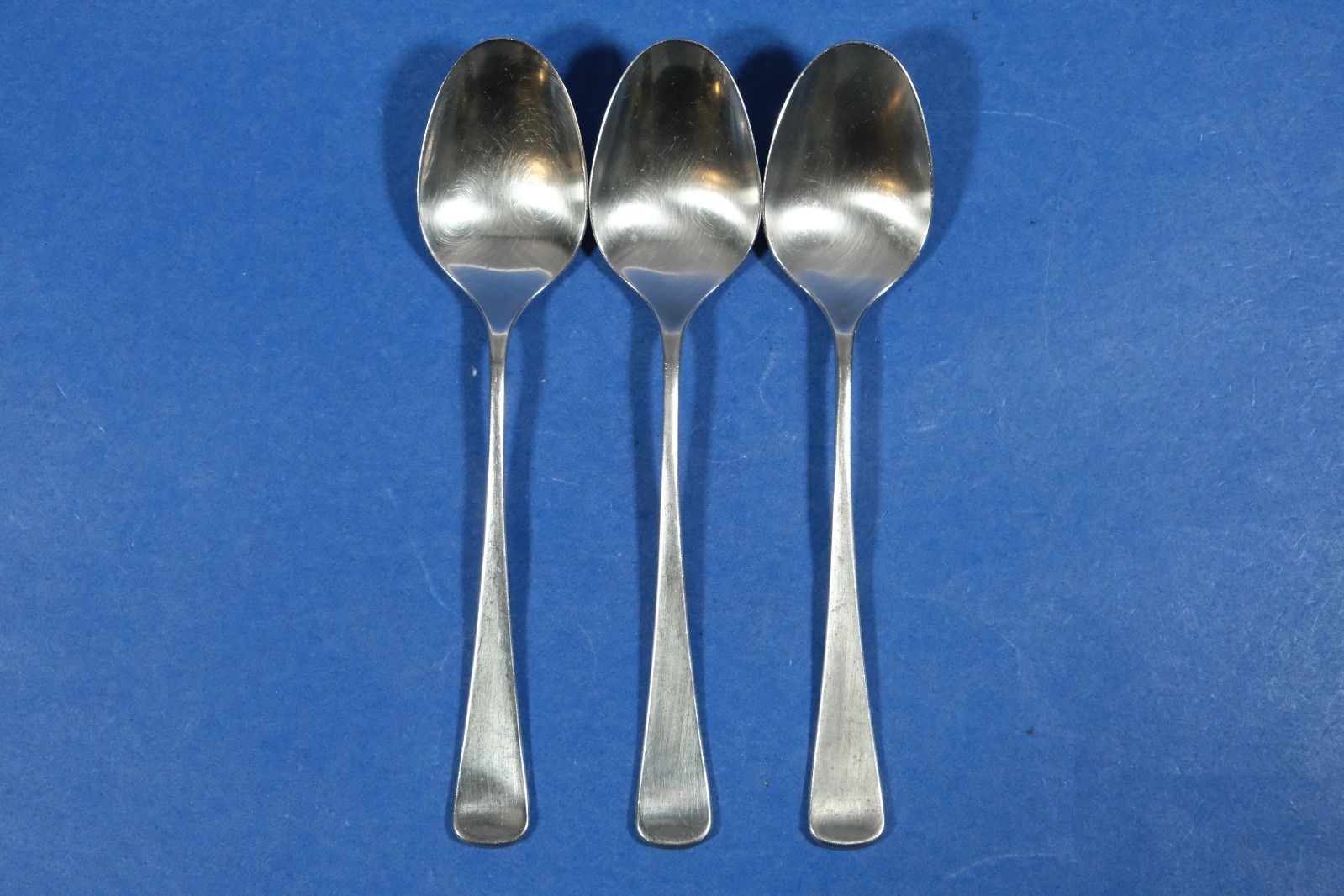 3 x WMF Cromargan Germany Finesse Oval Place Soup Spoons 7 ¼”