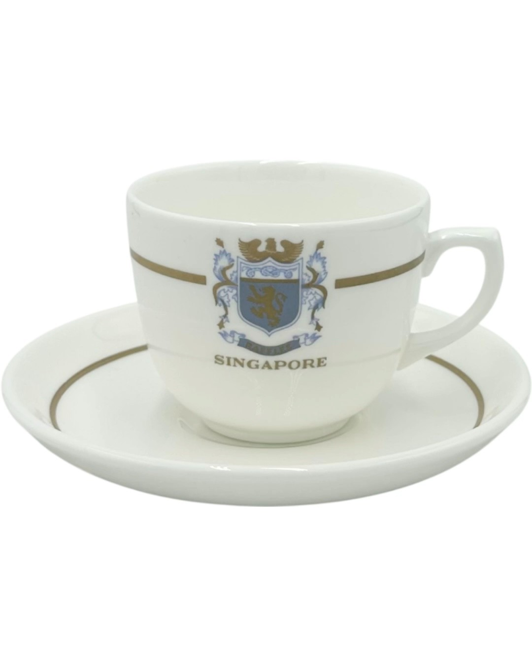 Vintage Raffles Hotel Singapore Cup & Saucer