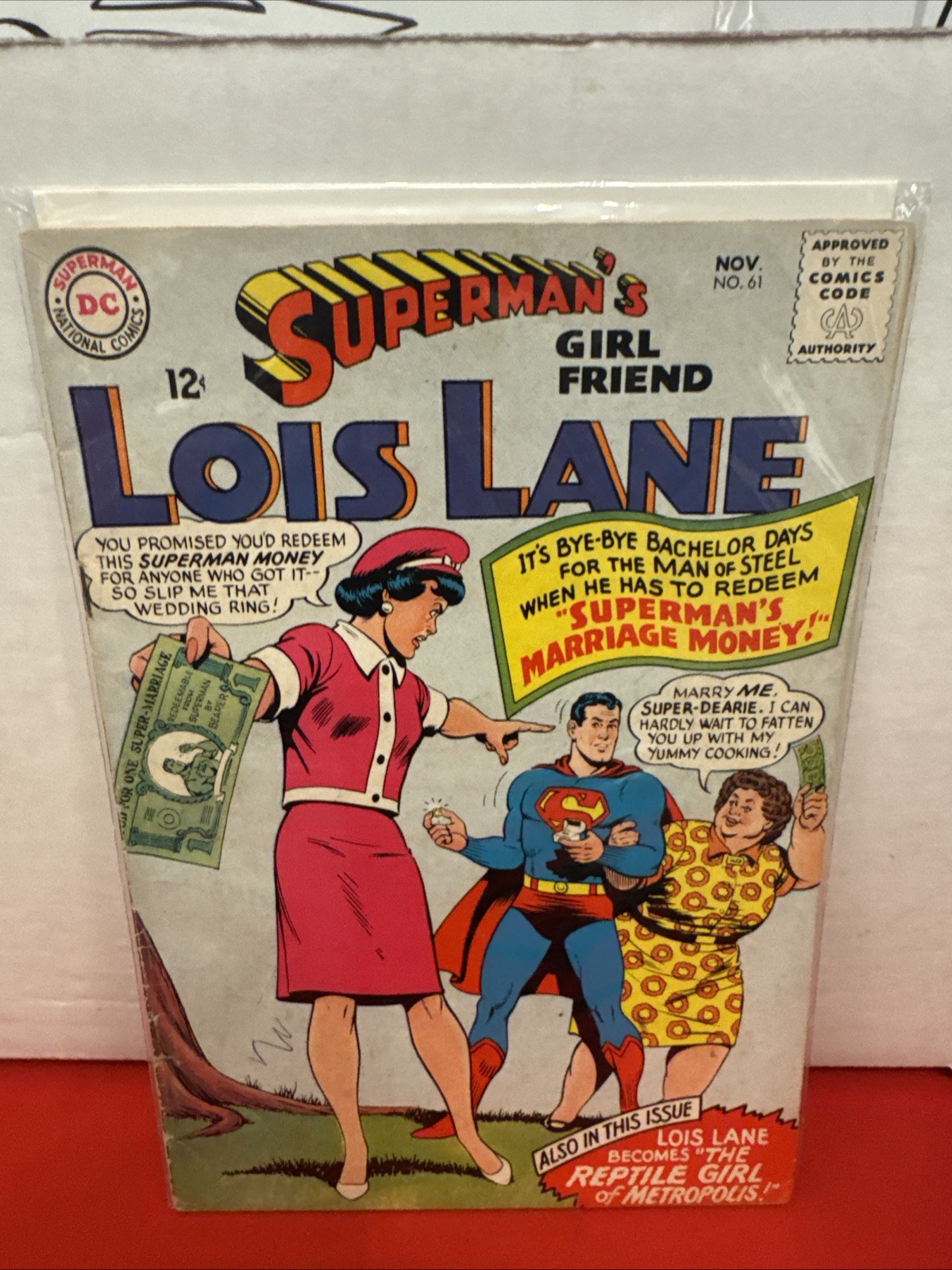 Supermans Girlfriend Lois Lane #61 1965 DC Comics Superman Silver Age 12 Cent