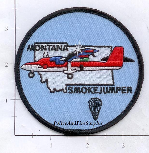 Montana - Montana Smoke Jumper MT Fire Dept Patch 