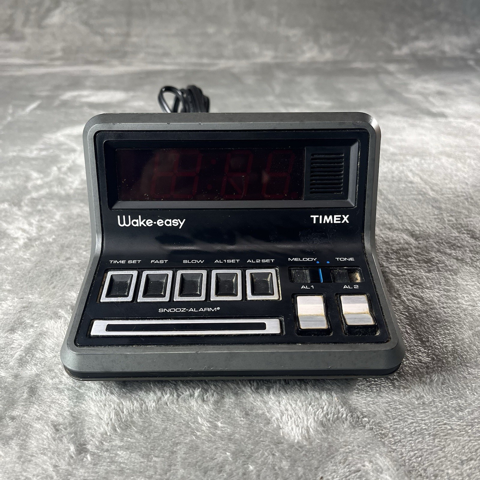 Rare Timex Speak-Easy 7001 Talking Alarm Clock Digital Robotic Voice Vtg Tested Rare Timex Speak-Easy 7001 Talking Alarm Clock Digital Robotic Voice Vtg Tested