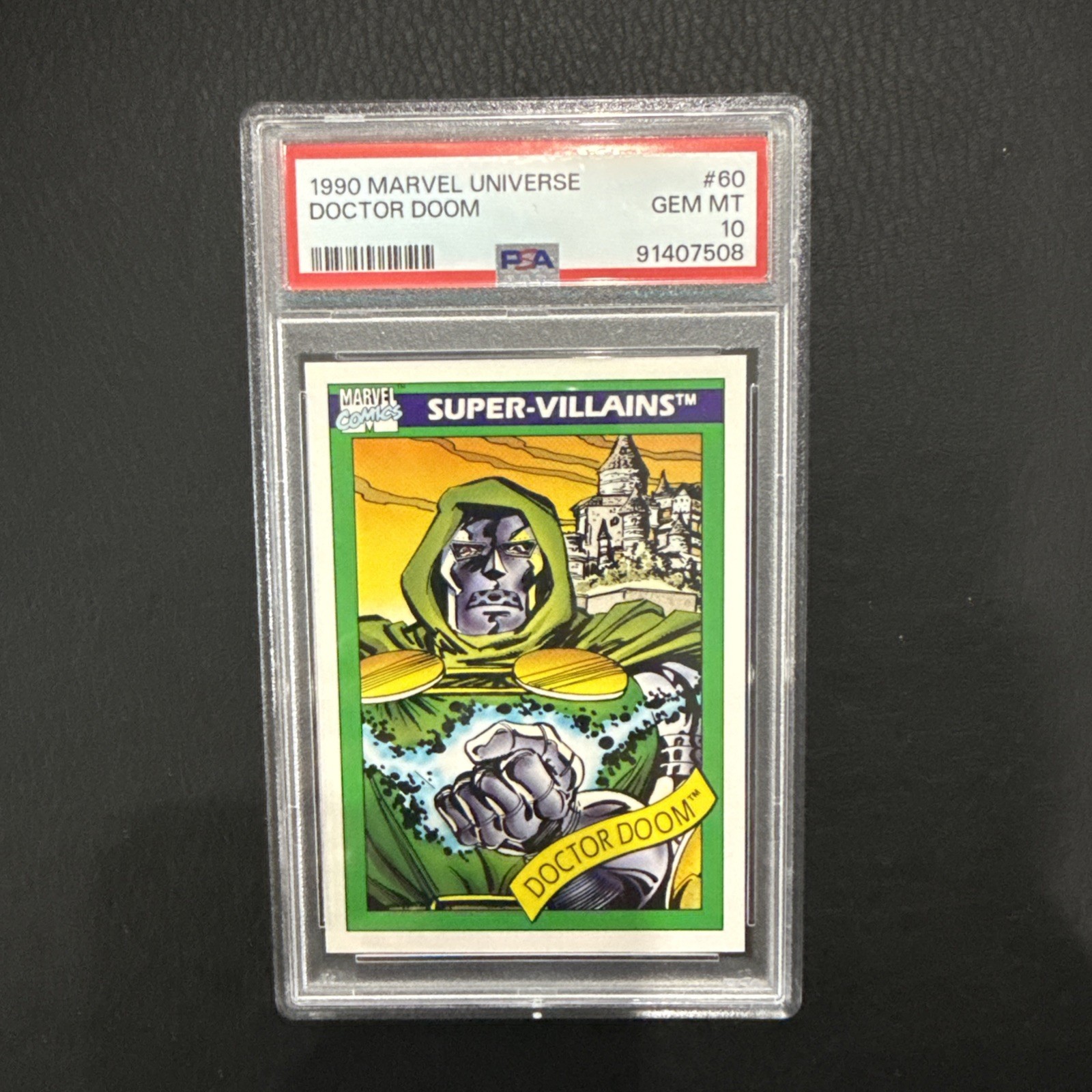 1990 Marvel Universe #60 Doctor Doom PSA 10 Gem Mint BRAND NEW SLAB