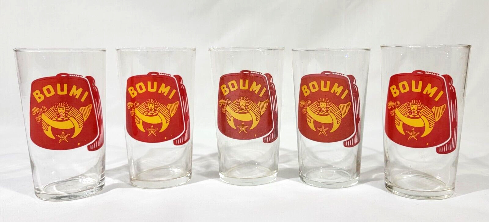 Vintage Boumi Temple Glasses Lot of 5