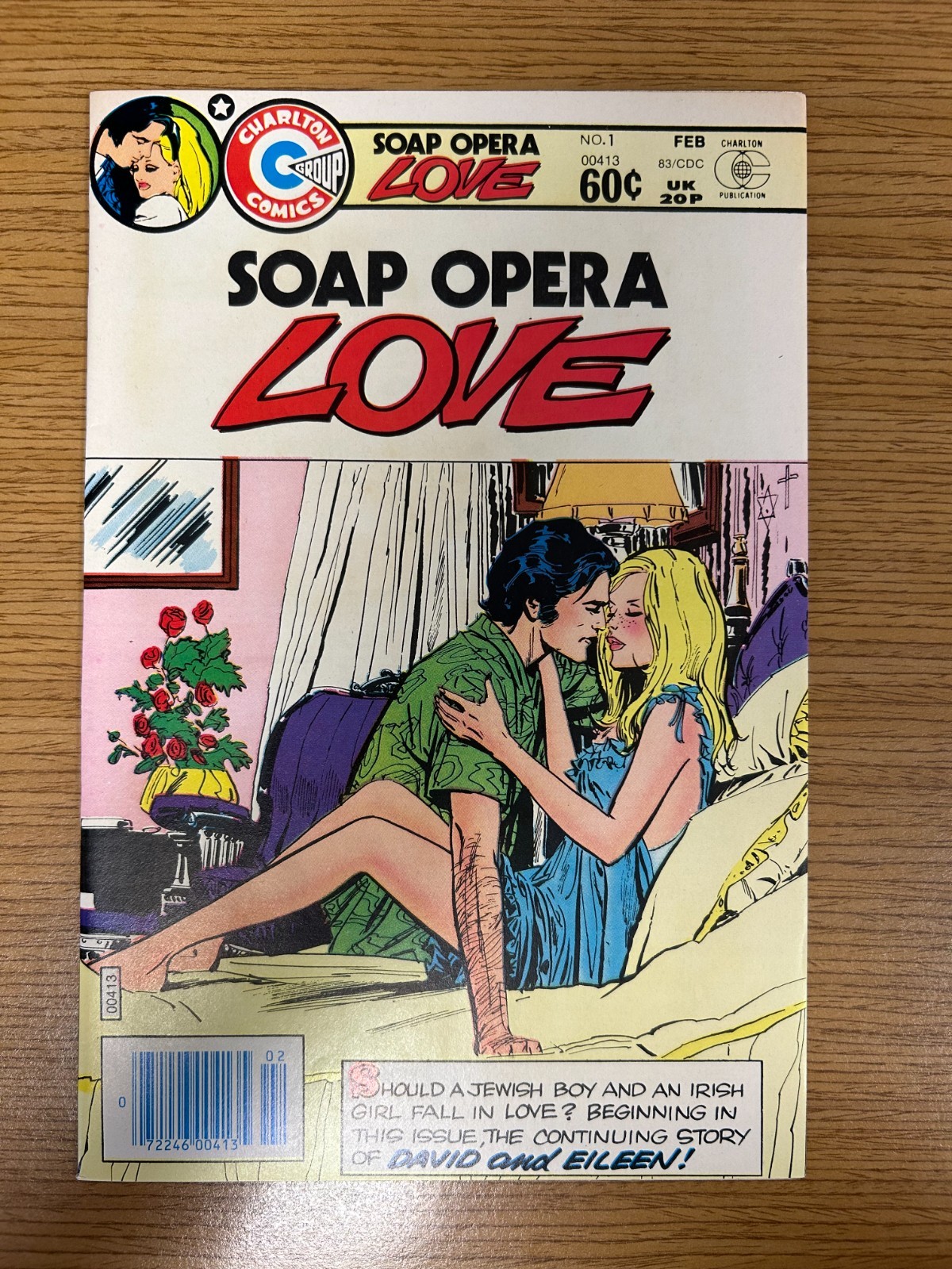 Soap Opera Love #1 (Volume 1), Charlton Comics February 1983 Soap Opera Love #1 (Volume 1), Charlton Comics February 1983