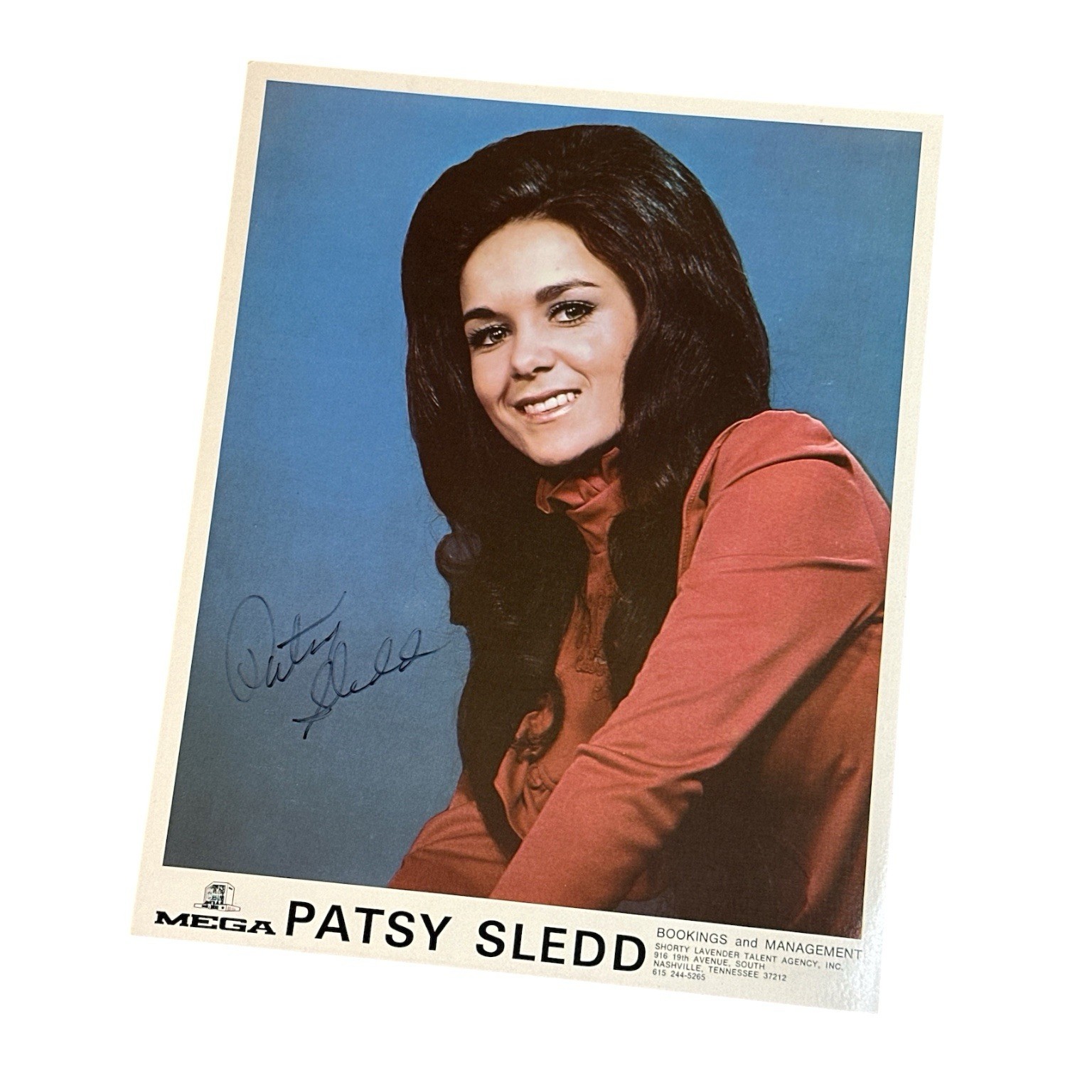 Patsy Sledd Autograph Signed 8x10 Photo Ozark Opry, Hee Haw & Roy Acuff Star