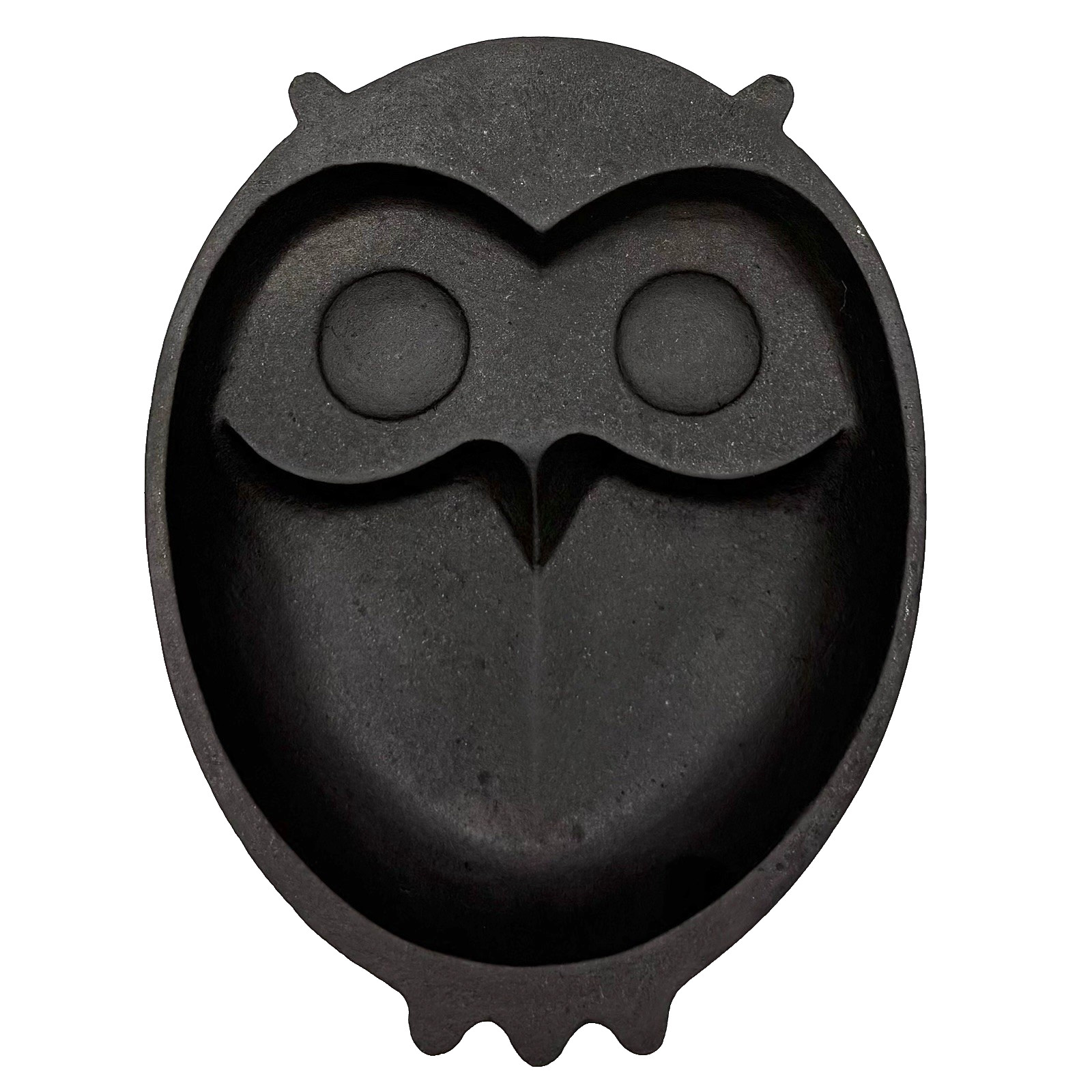 Vintage 1930's-1960's Japanese Nambu Nanbu Tekki 南部鉄器 Cast Iron Owl Trivet/Bowl